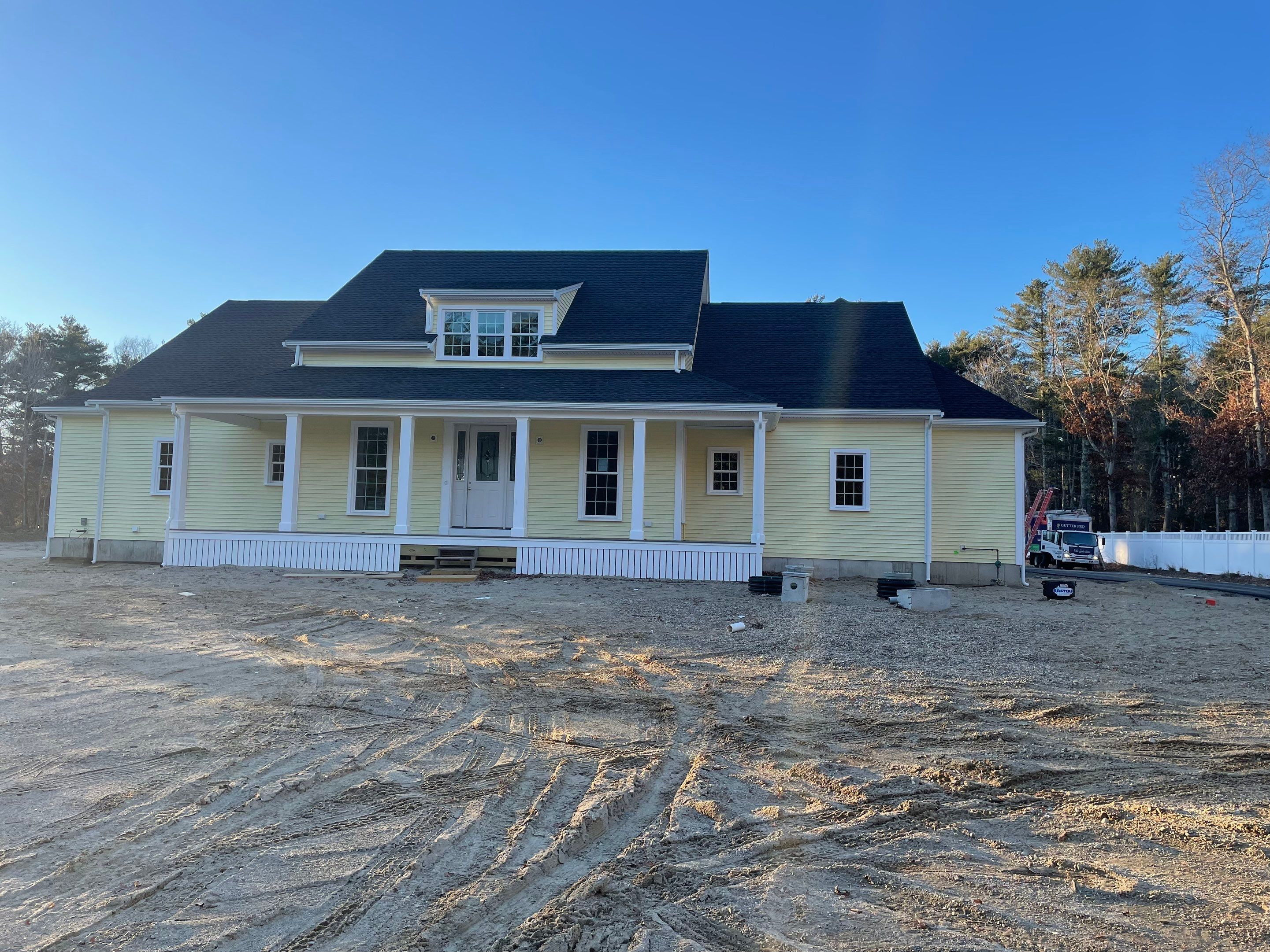 Gutter Installation using 5" K-Style Aluminum Gutter in Middleboro by Gutter Pro Enterprises