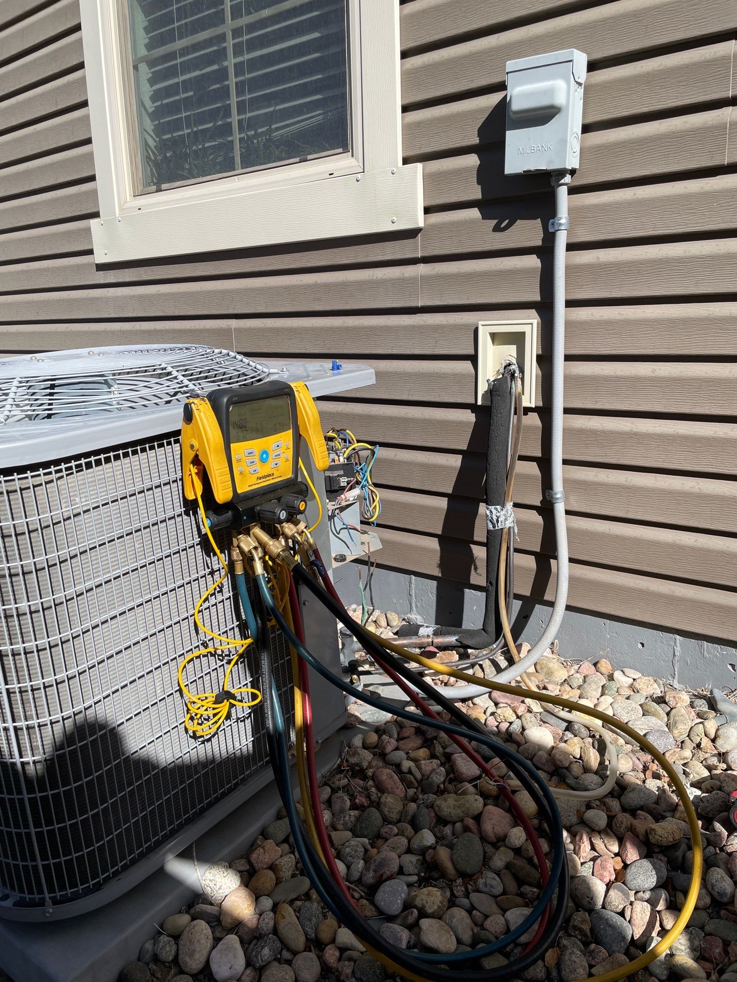 Replaced Furnace and Air Conditioning  by Custom Climate Professionals