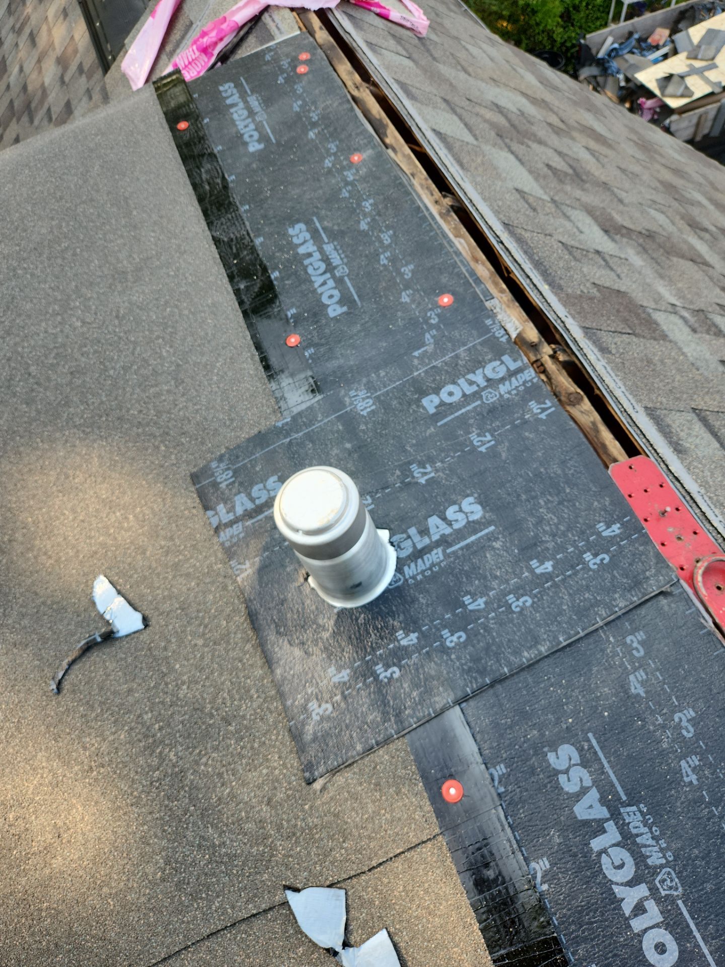 Residential Roof Replacement using Owens Corning Duration Driftwood by Absolute Roofing and Construction