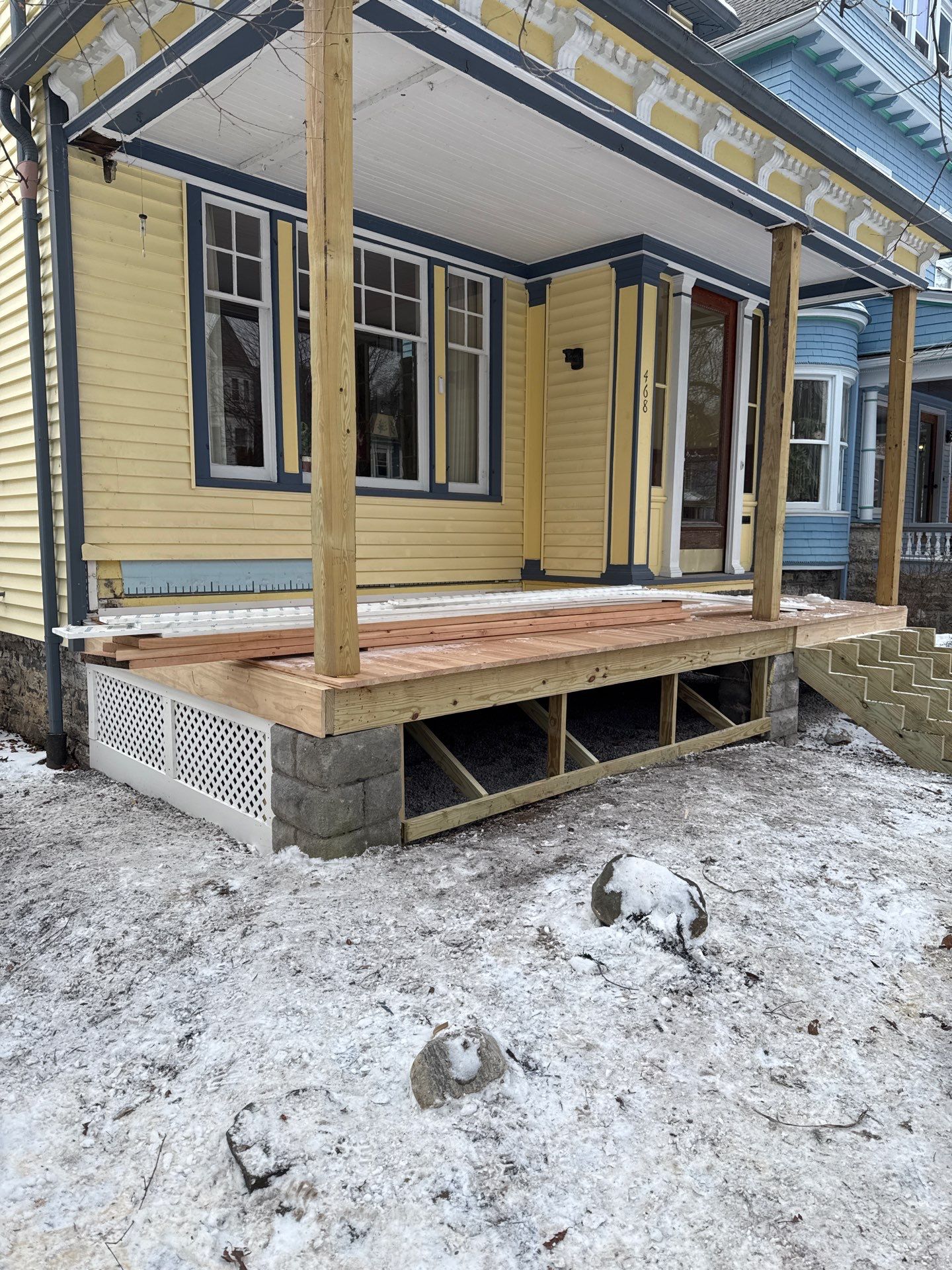 Porch by Ivy Lea Construction