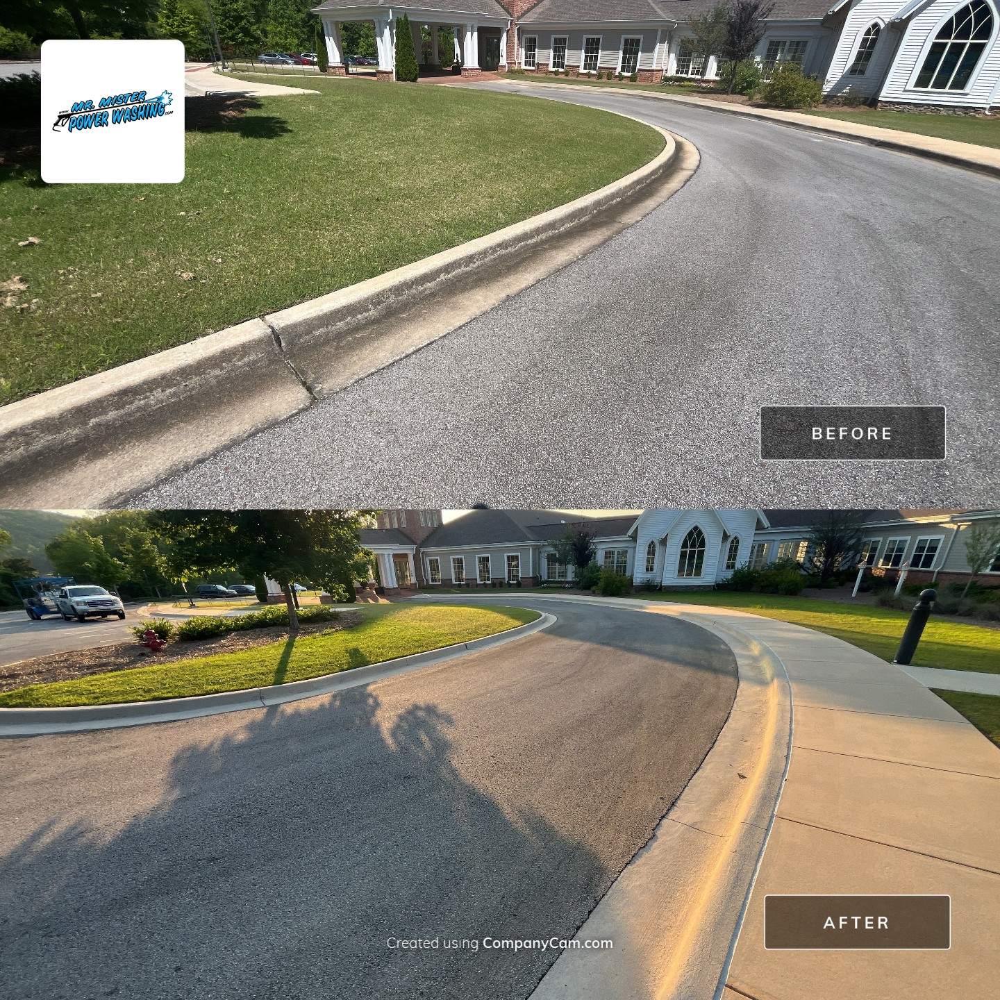 Huntsville Hospice Center by Mr. Mister Power Washing