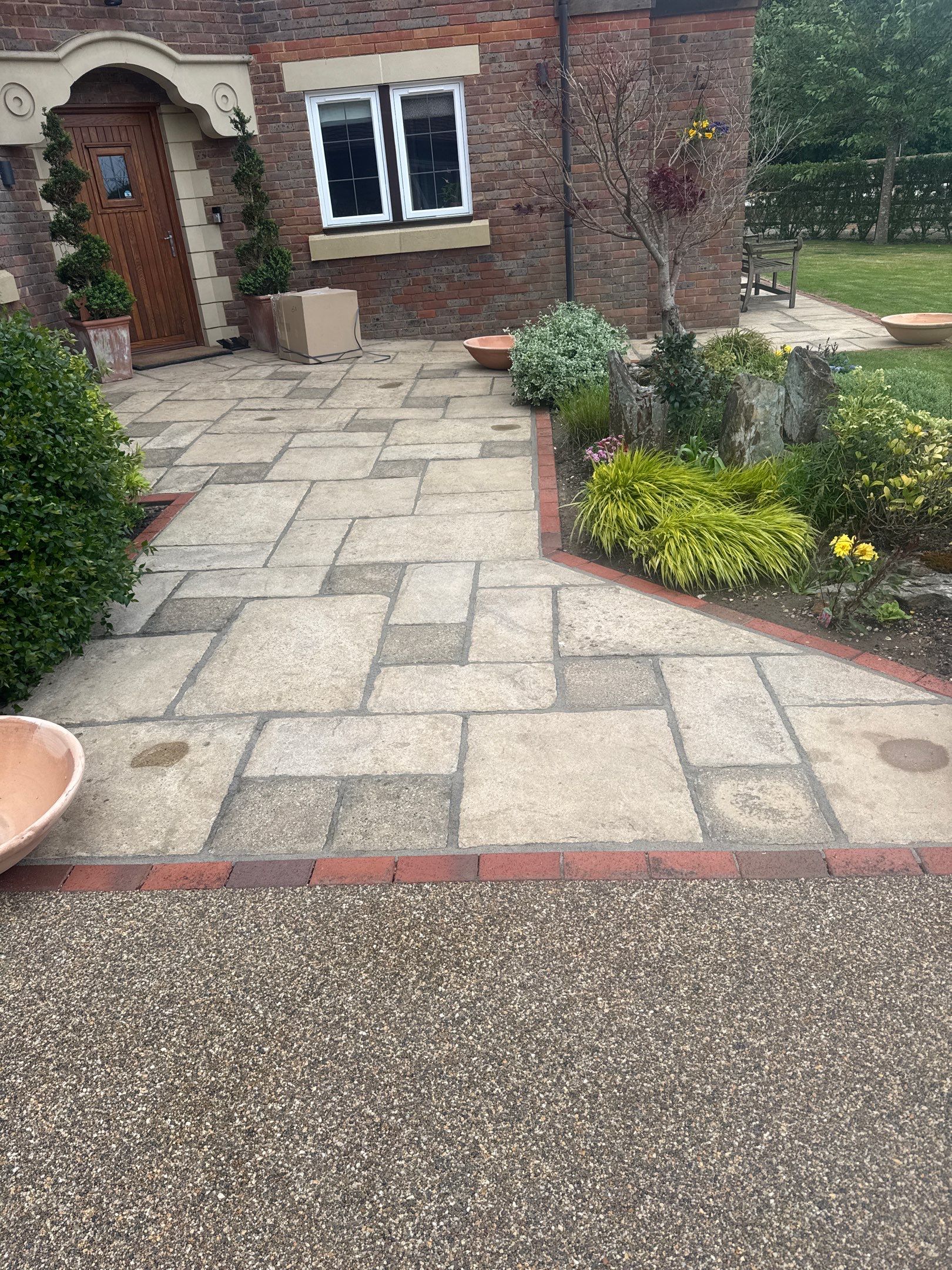 Roof Clean - Patio Clean using 18inch Whirlaway FSC by Ges Exterior Cleaning ltd