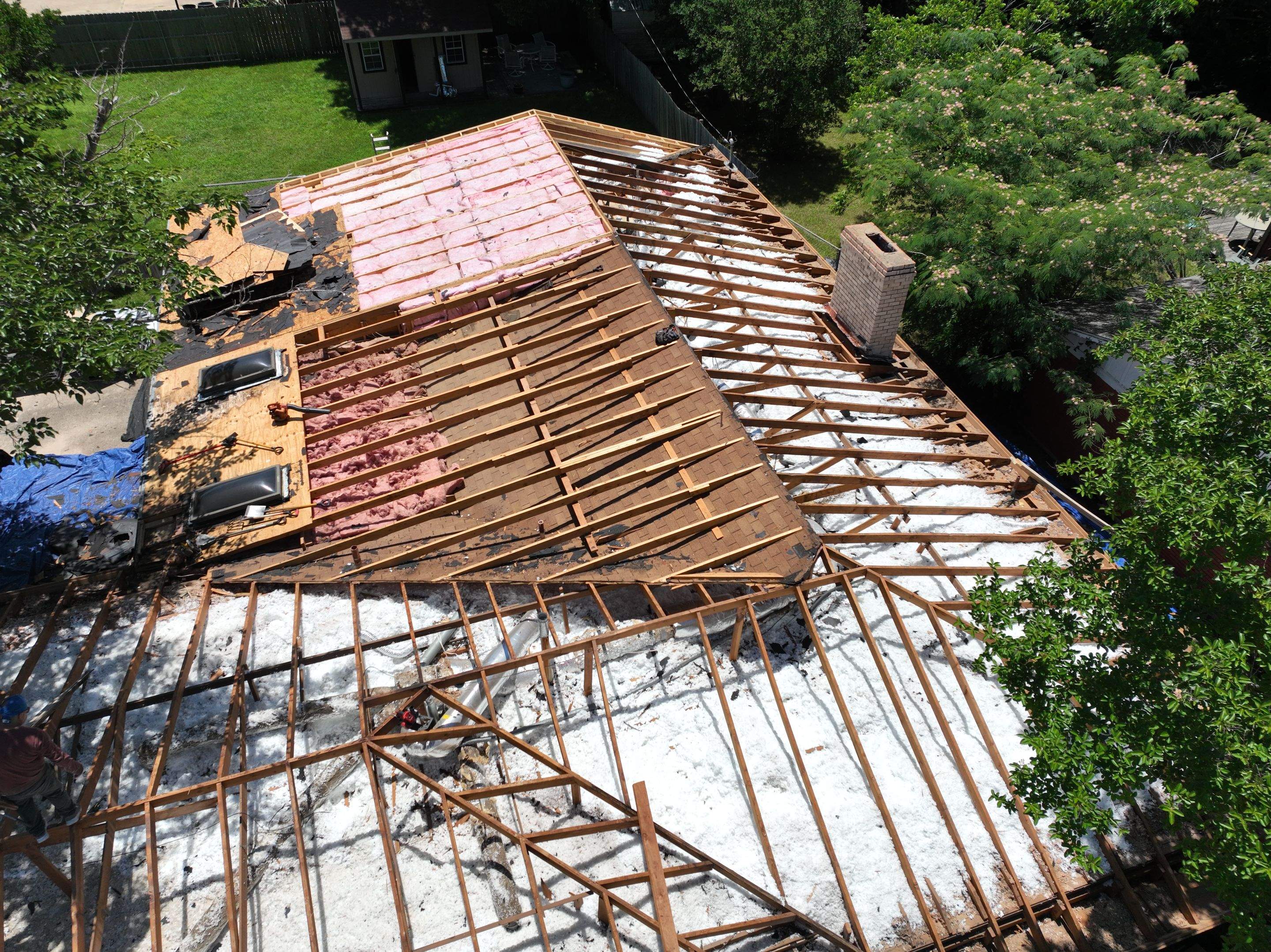 Residential Roofing Installation using IKO Dynasty Class 3 Shingles by Becker Roofing and Exteriors