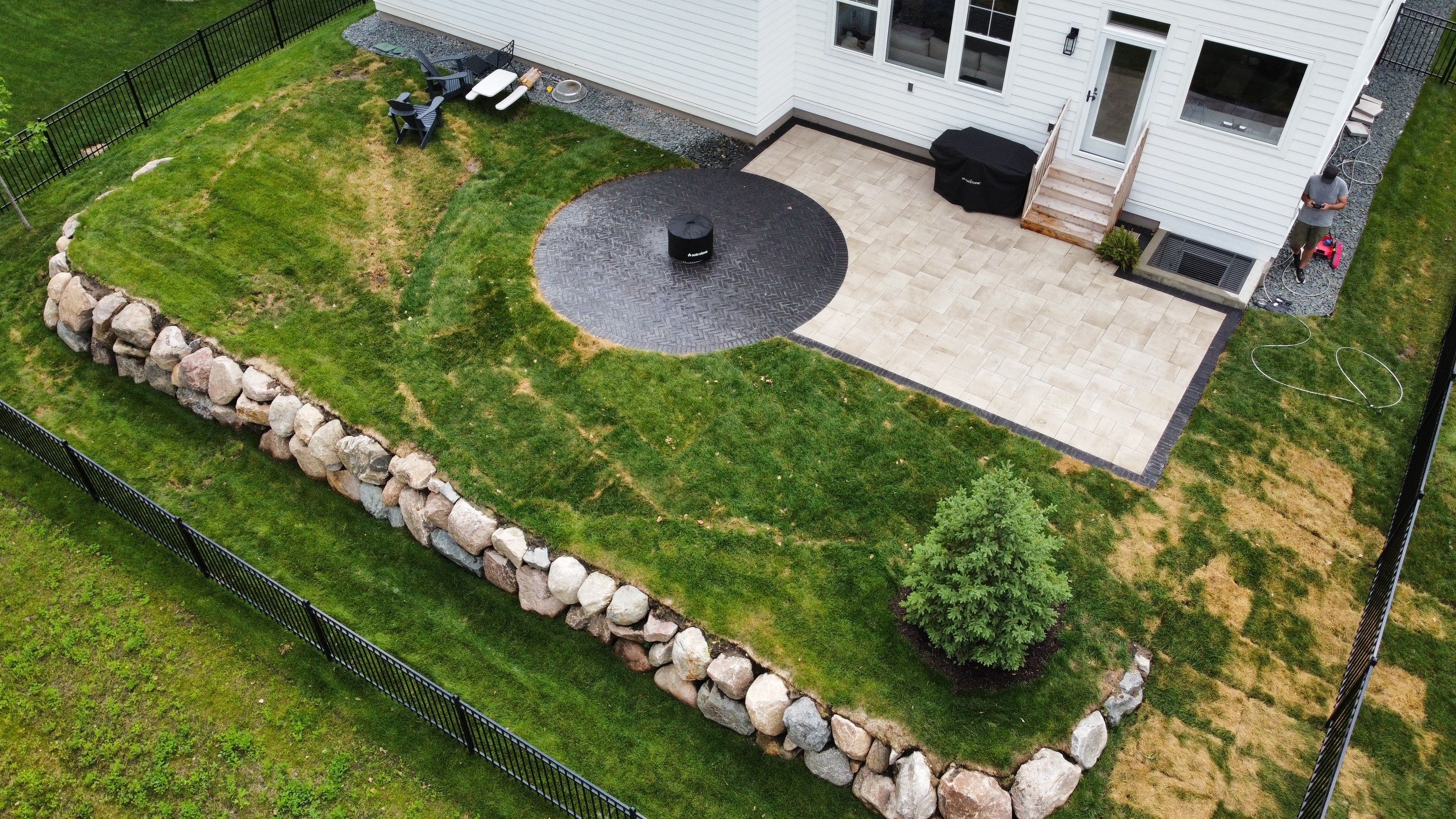 Paver Patio in Chaska by Sota landscaping