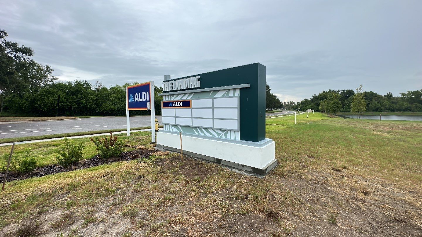 Monument Signs for The Landing by SignCrafters