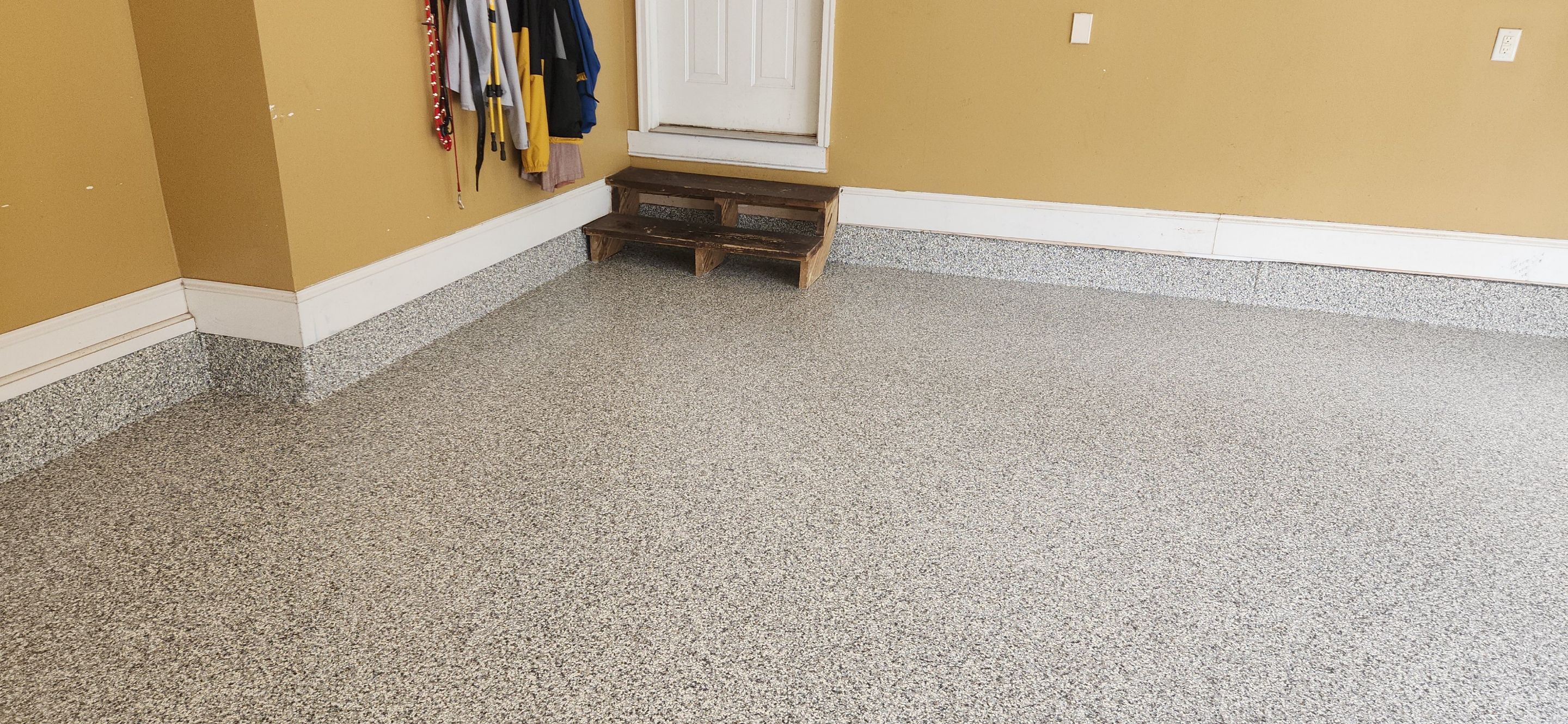 Garage Install using Mushroom by Elite Floor Solutions