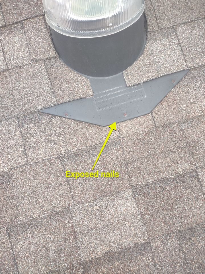 Roof Damage by Bros Roofing