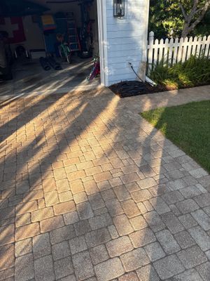 Paver Driveway using TopSeal