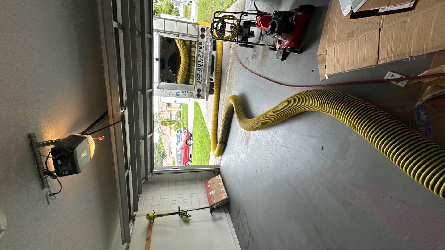 Air Duct and Repairs to Return Box in Groveland by Hygienic Air, Inc