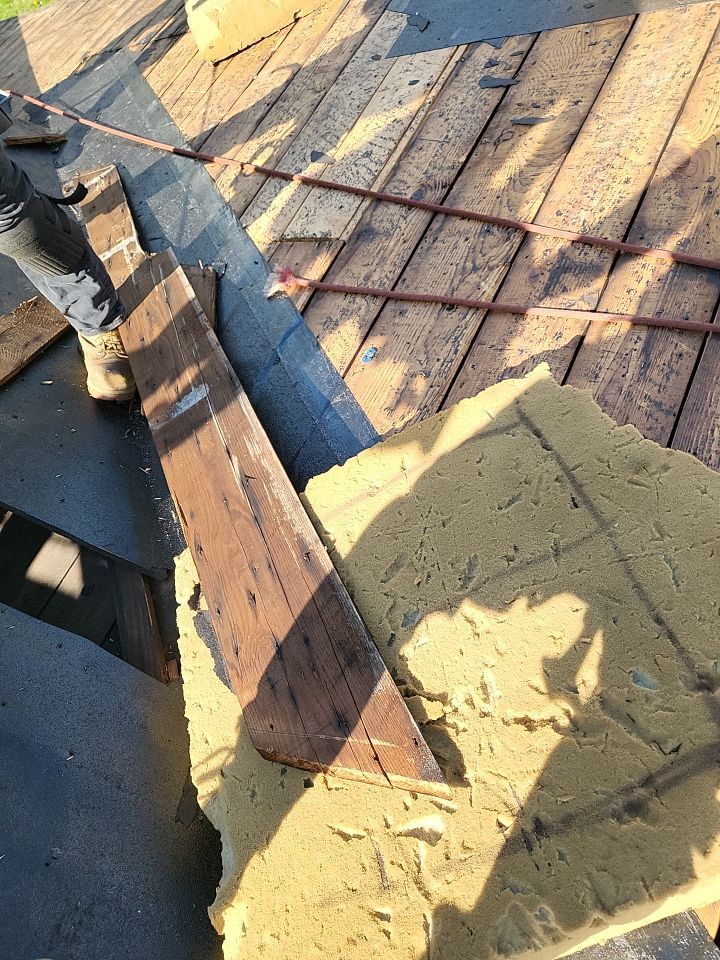 ATLAS PINNACLE COLOR: WEATHERED WOOD DRIP EDGE: MUSKET BROWN by Eagle Eye Roofing