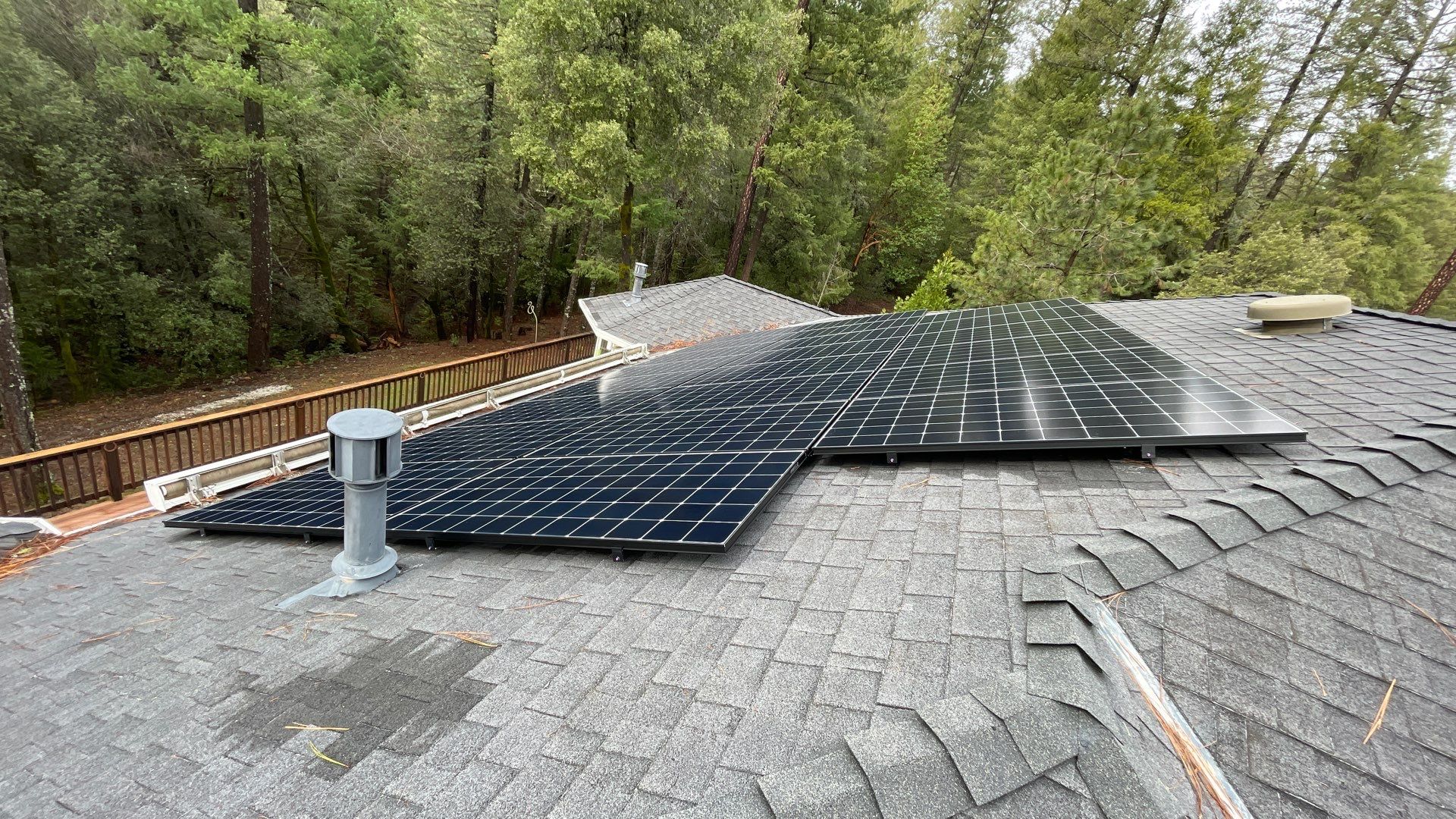 Solar Panel Installation using Solar Panels by Byers Enterprises 