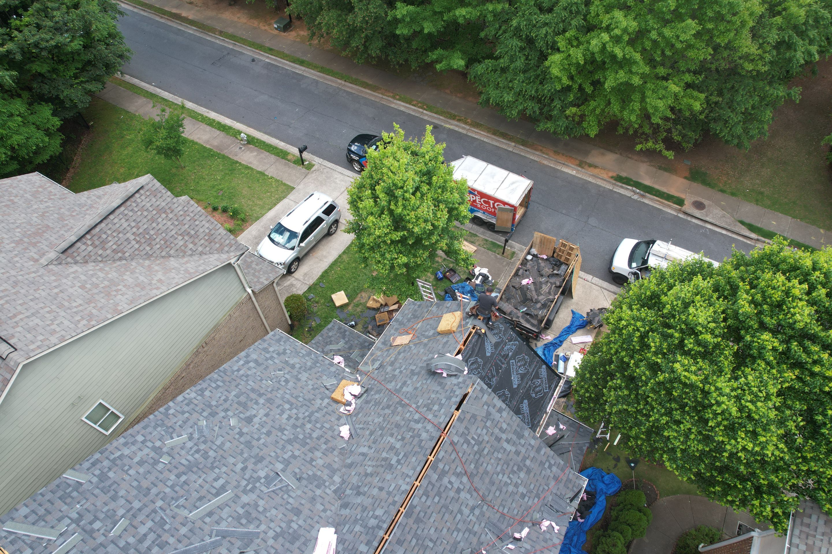 Residential Roof Replacement using OC TRUDEF DURATION WILLIAMSBURG 3/S by Inspector Roofing and Restoration