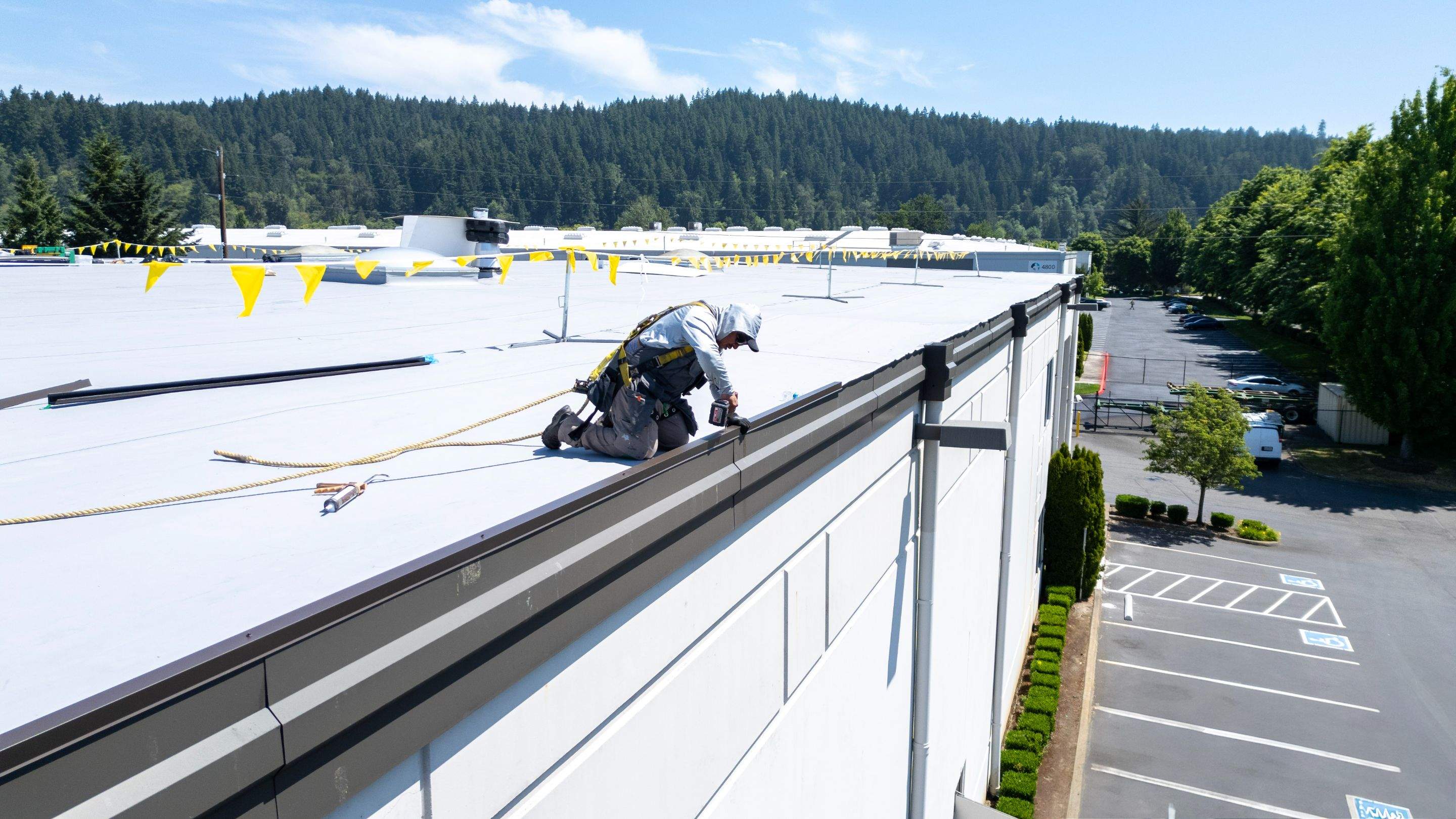 Project in Sumner by Fields Roof Service Inc