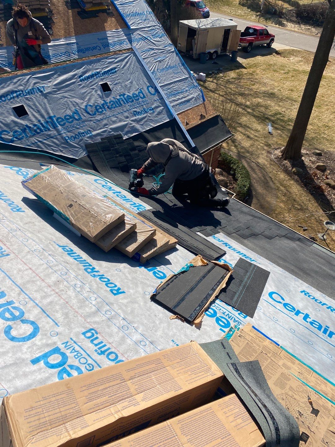 Siding Replacement using CertainTeed Landmark by 180 Contractors