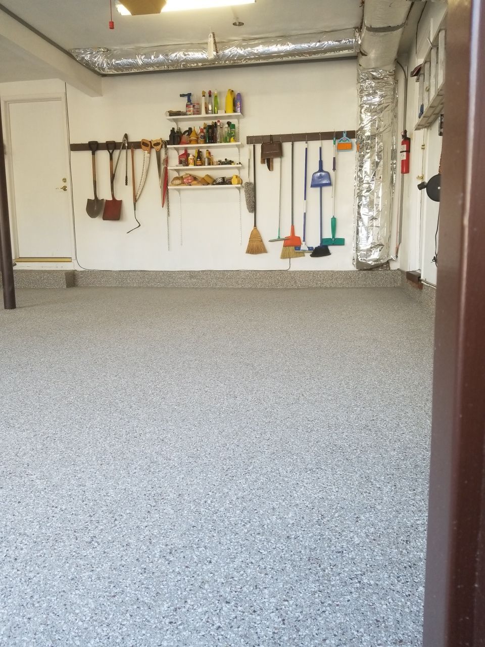 Garage Floor Coating using Penntek in Pebble Beach by Spectrum Painting, LLC