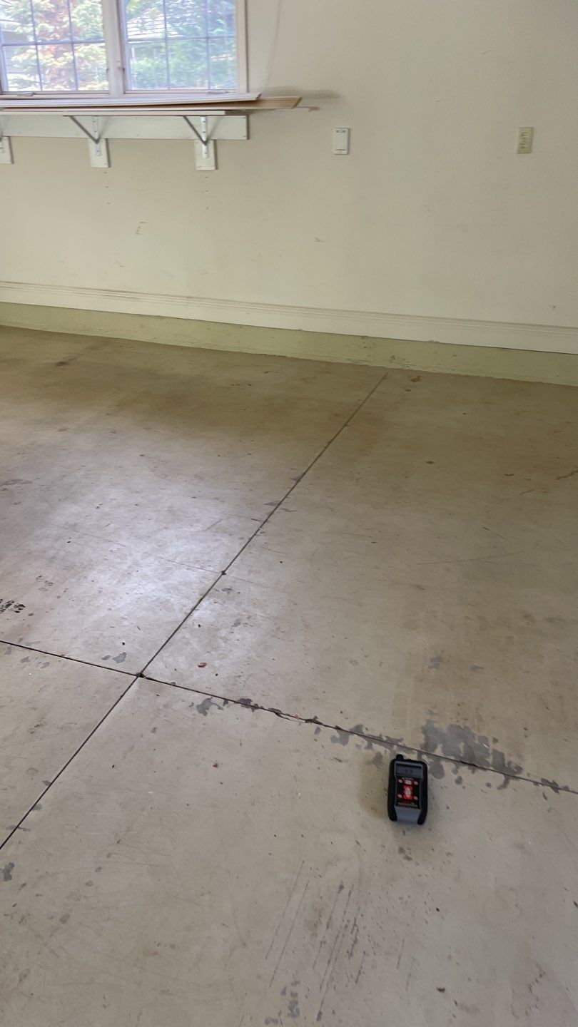 Garage Transformation using Driftwood Colorway by Croc Coatings, LLC
