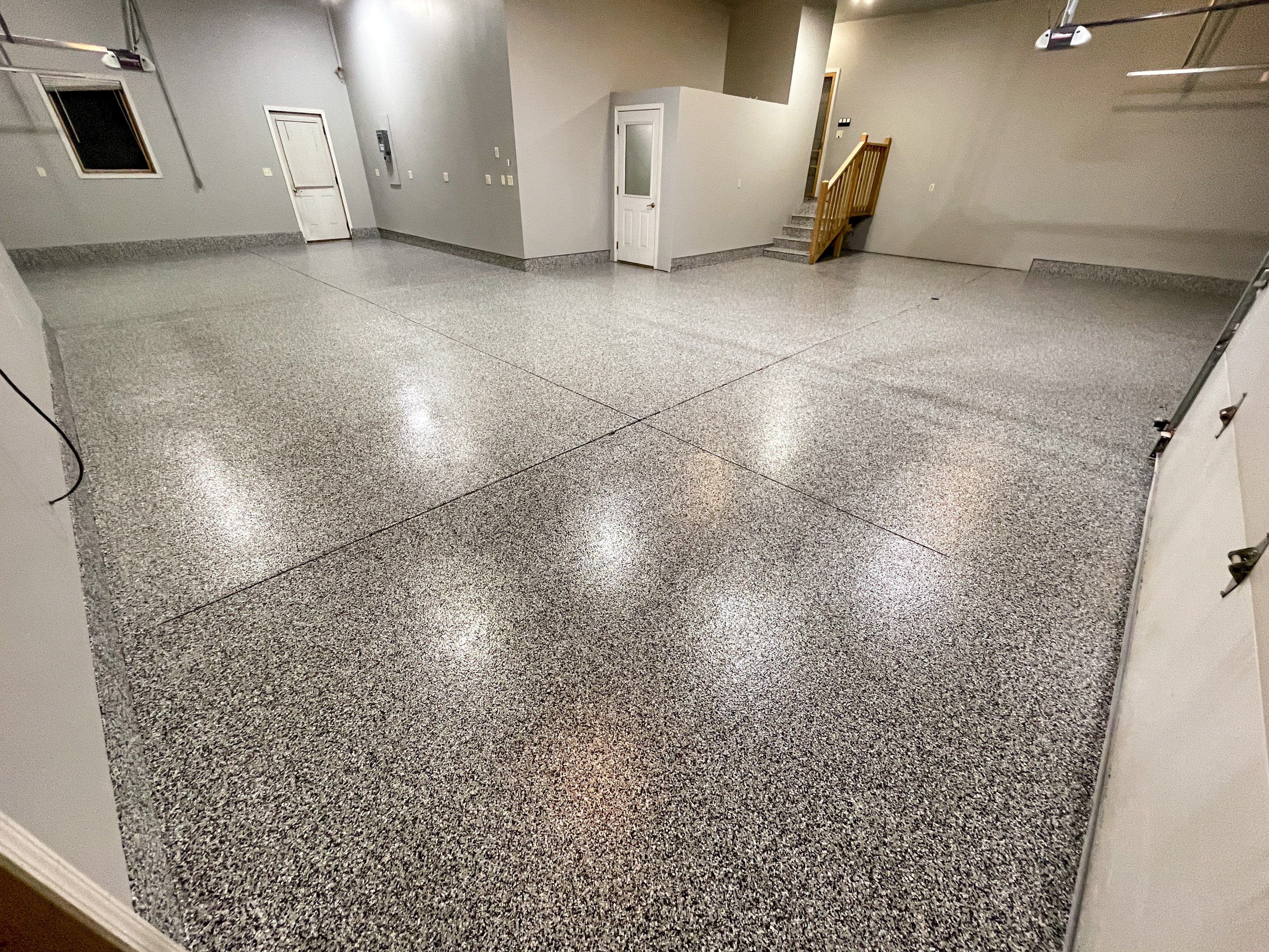 Garage using Domino  by Select Painting, Coatings & Garage Cabinets