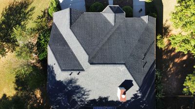 Cumming, GA Roof Replacement CertainTeed Landmark Charcoal Black