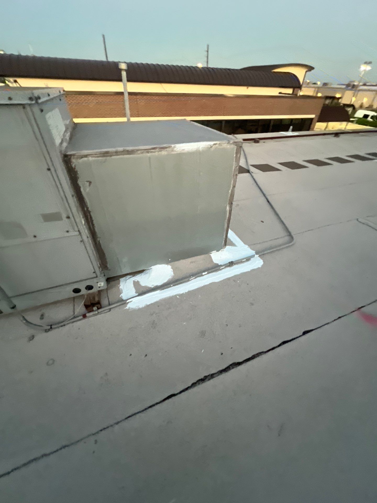 Commercial Roofing Repair using Customer requested products by Roof Repair Company