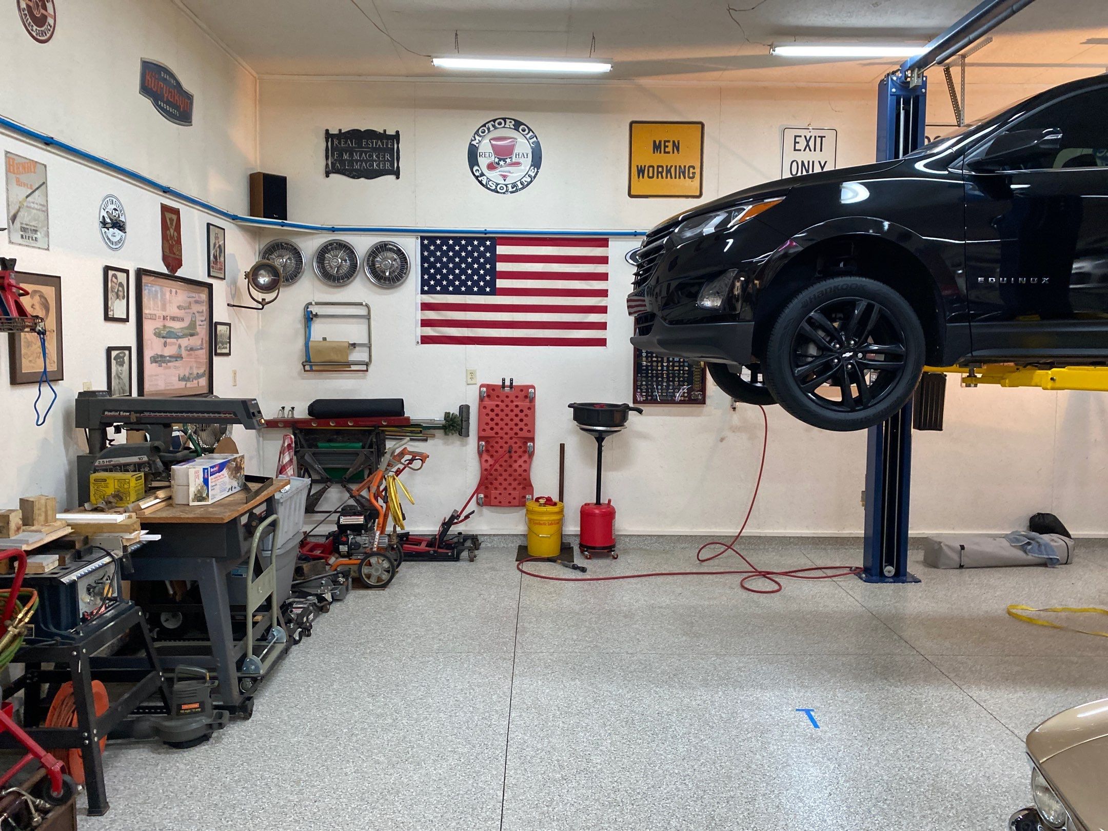 Large Garage in Mt. Everest - Vienna, OH by Alexander Concrete Coatings