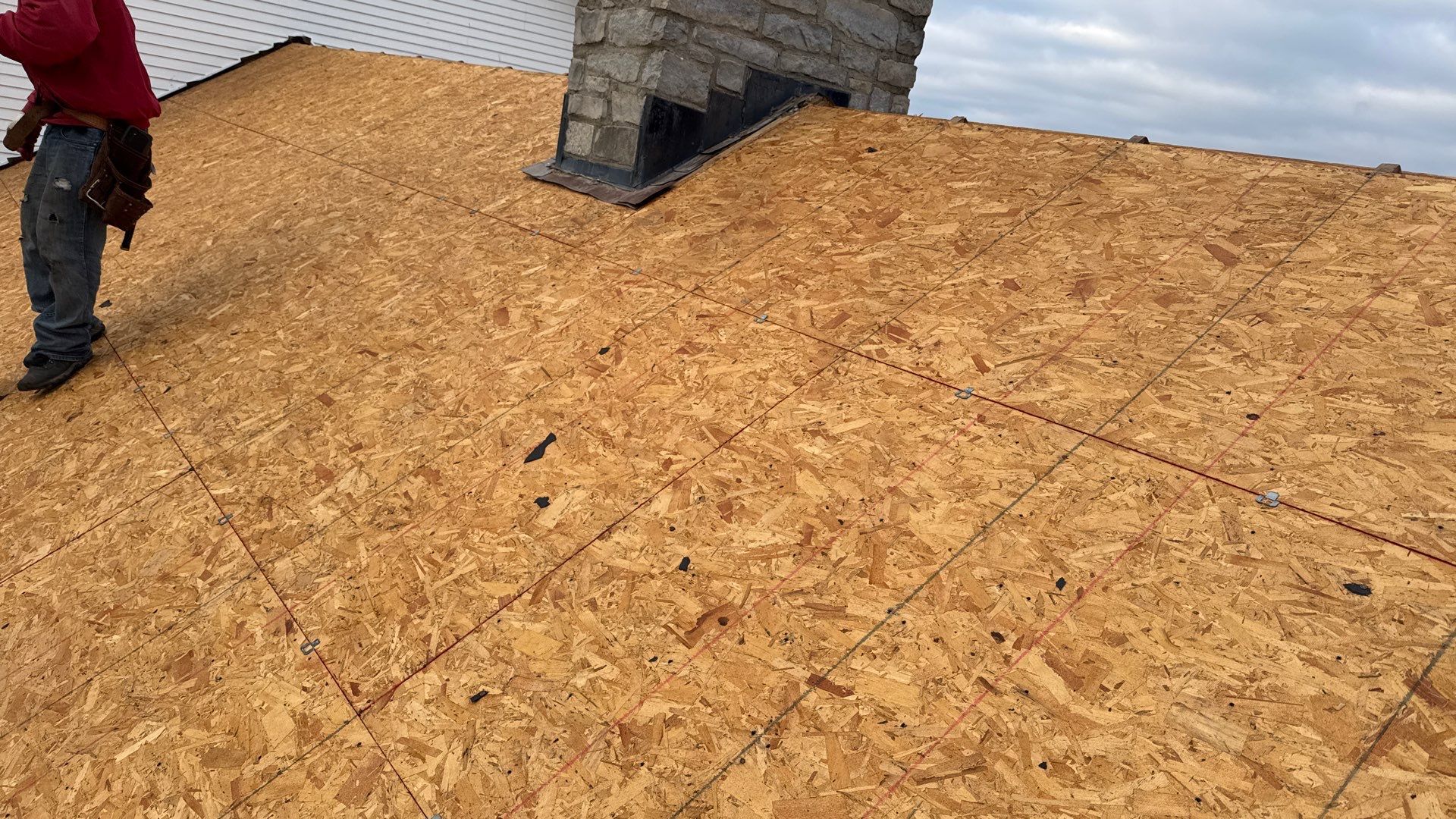 Residential Roofing Installation using Timberline HDZ Shingles - Charcoal by RoofX 
