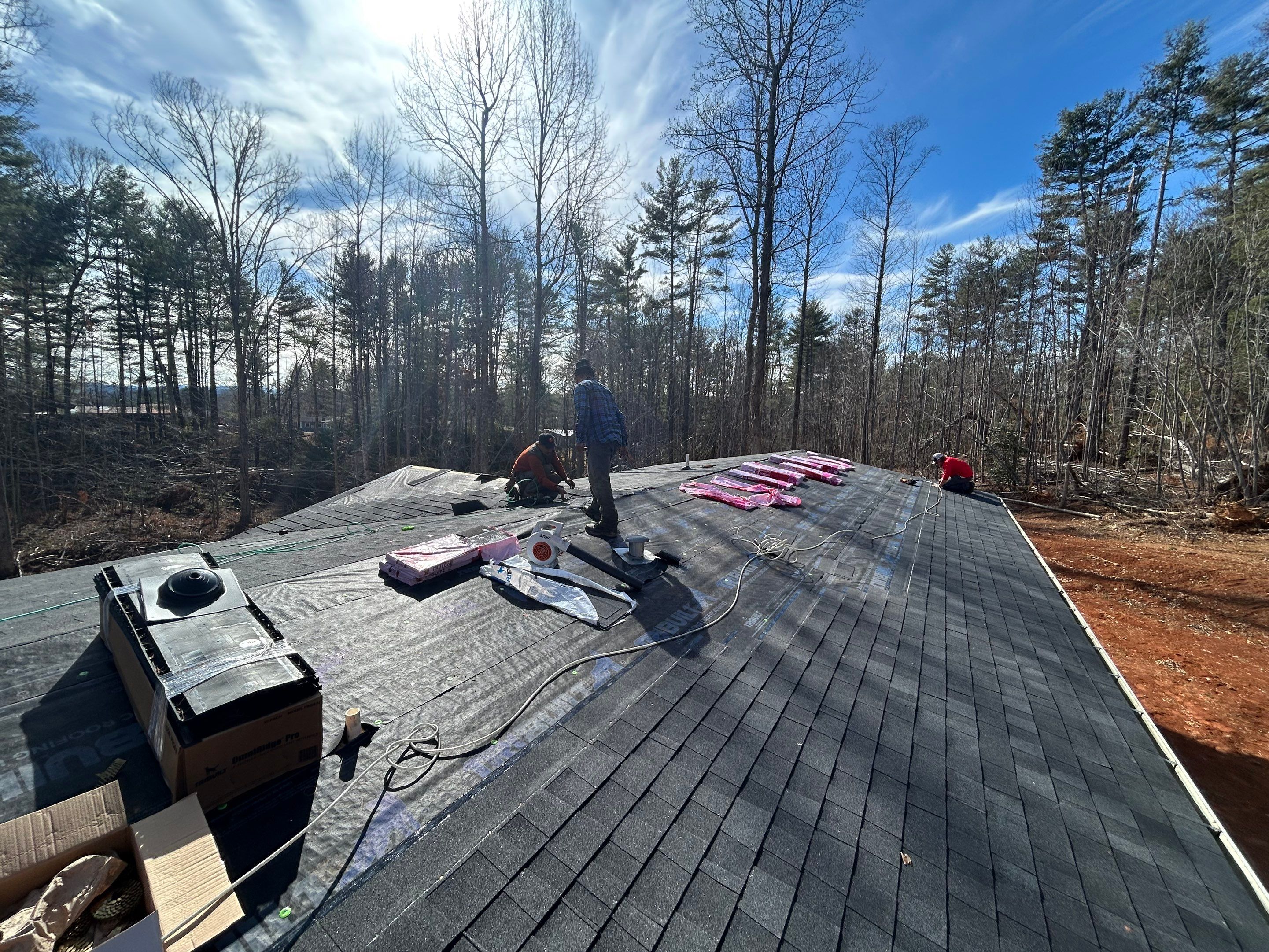 Project in Fletcher by Roofsters