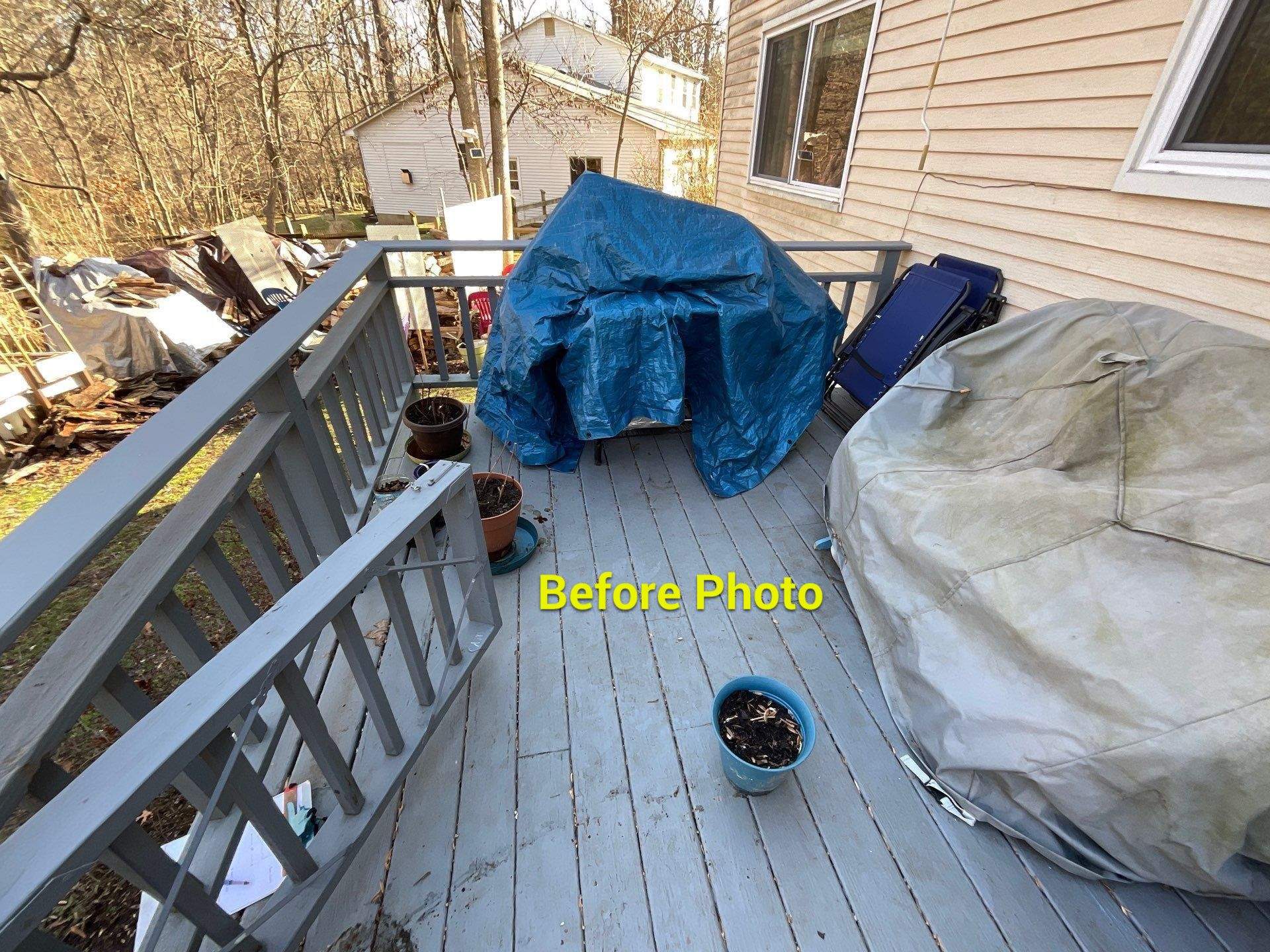 New Screen in cover porch  by Alpha Design Services