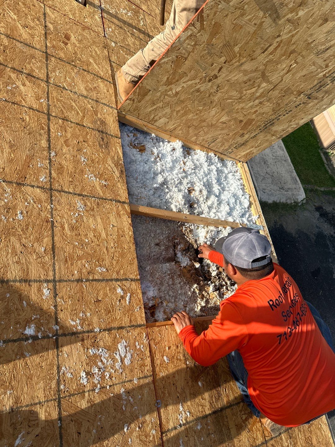 Residential Roofing Repair using Owen's Corning Duration (Lifetime) Shingles by Roof Repair Services LLC