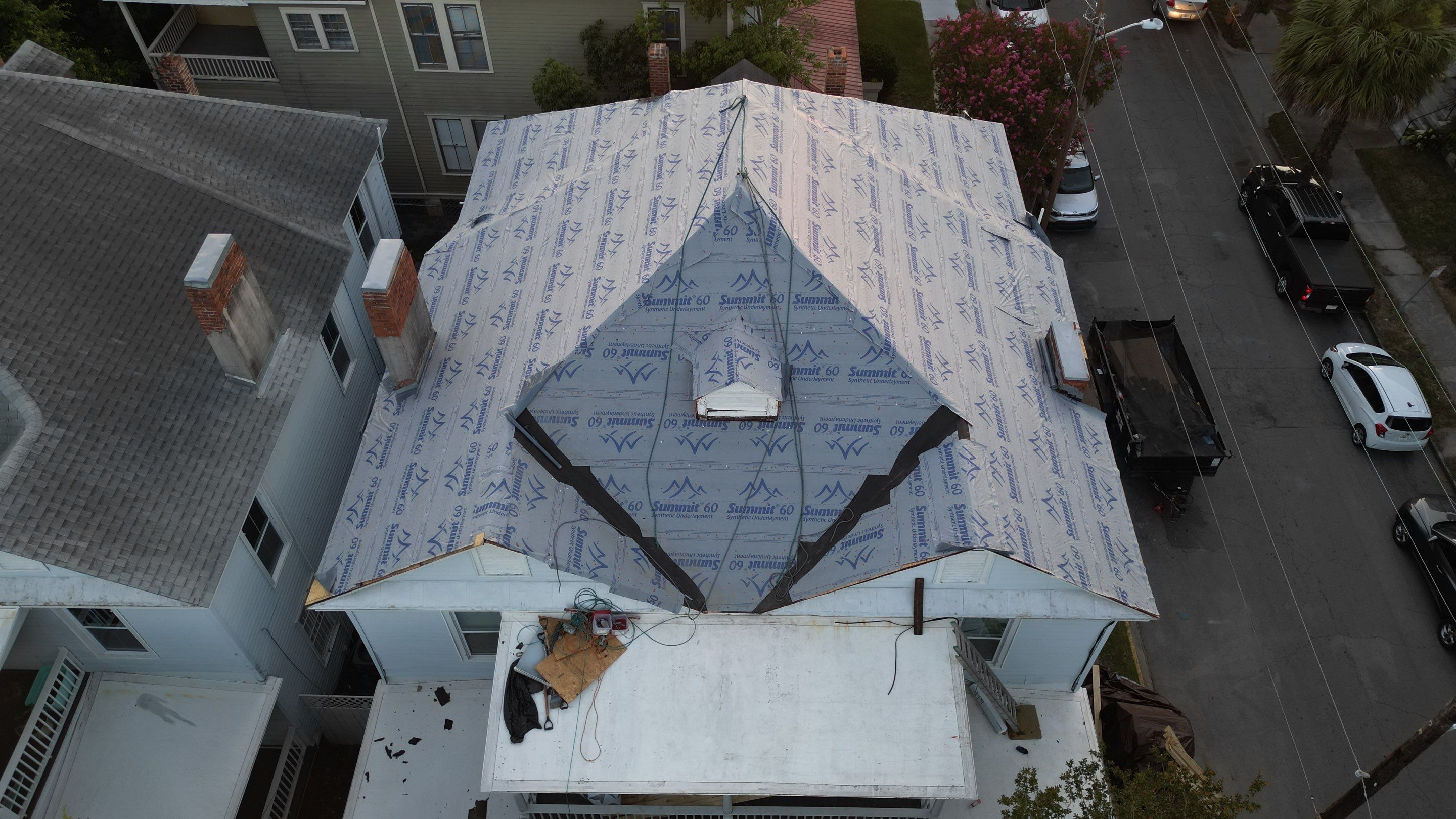 Comprehensive Residential Roofing Installation with Atlas Pinnacle Pristine Shingles by Talya Roofing