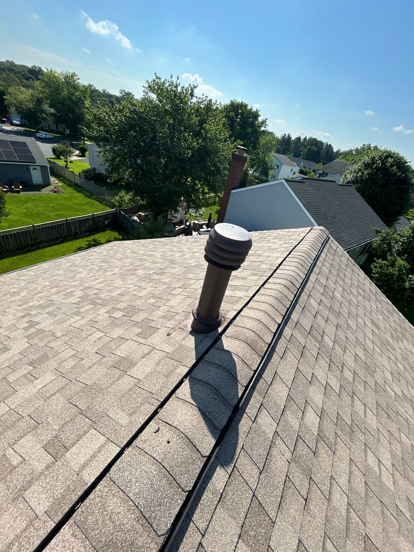 Fairfax: Residential Roof Replacement with CertainTeed Landmark Shingles in Sunrise Cedar by RM Banning, Inc.