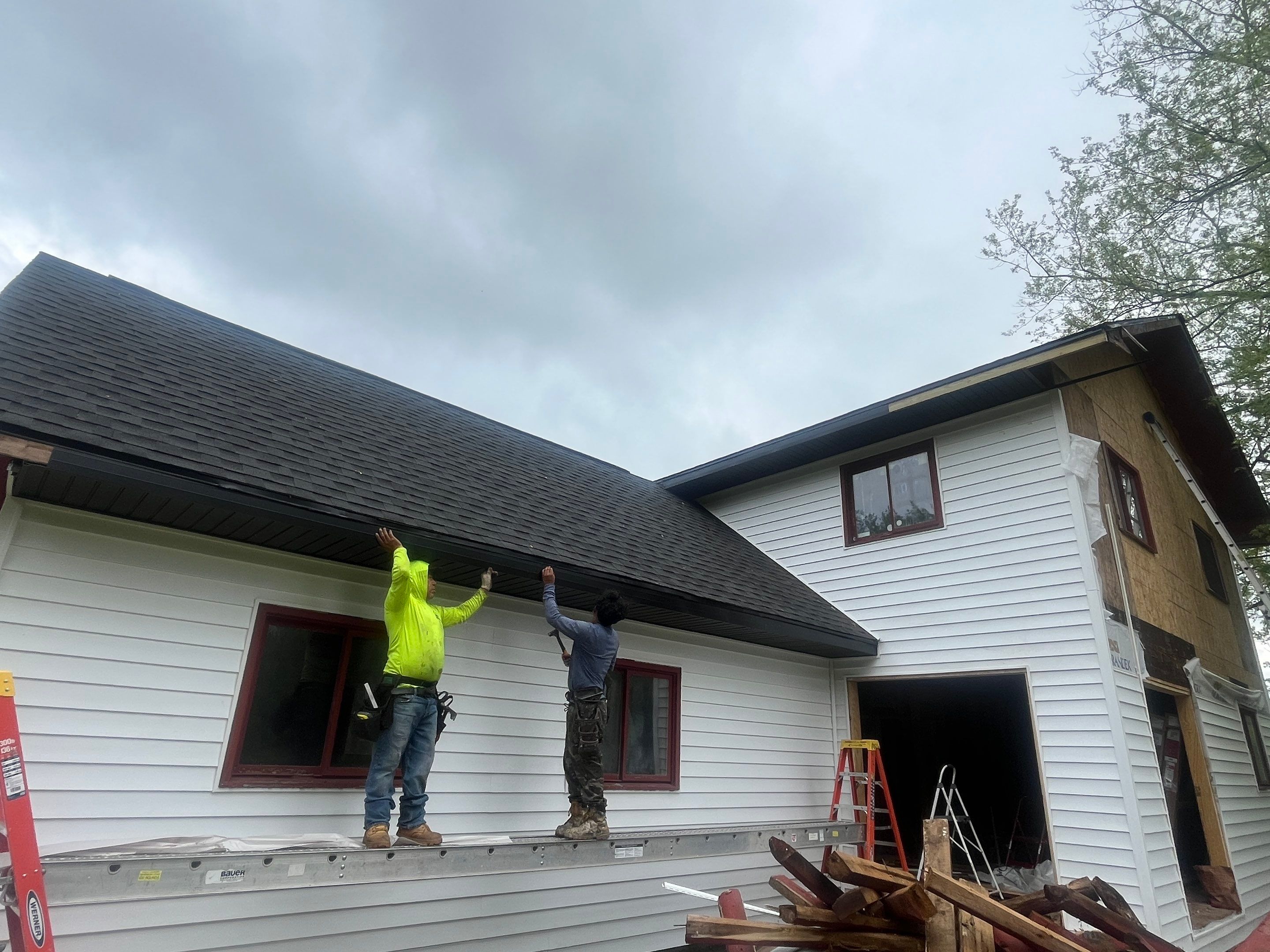 Old Farmhouse Remodel by Columbus Roofing Company