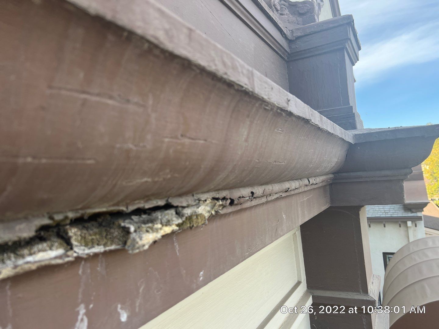  Presbyterian Church repairs to entrance architecture by Straight Edge Roofing Inc