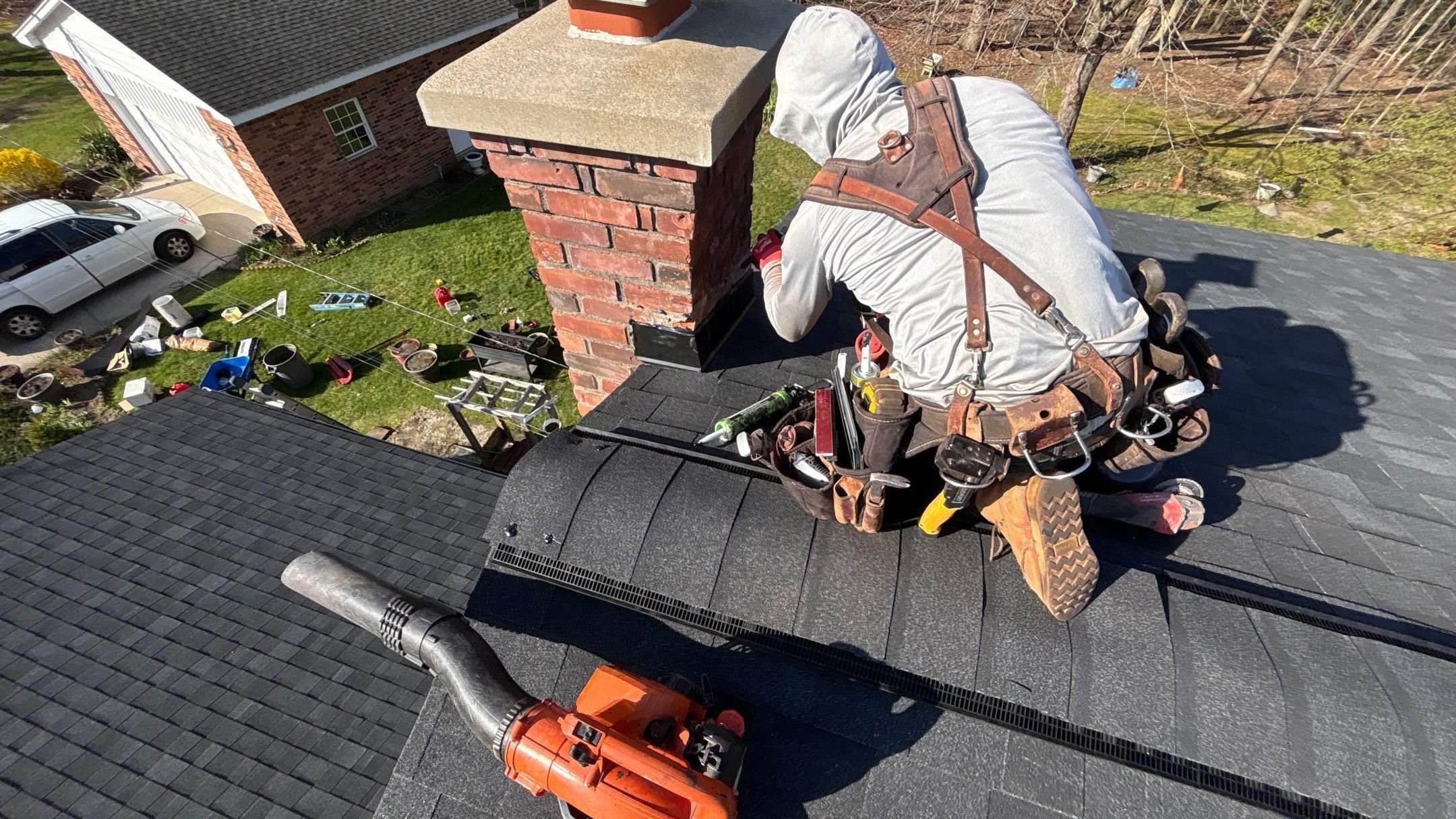 Roof Replacement using Owens Corning Onyx Black by 180 Contractors