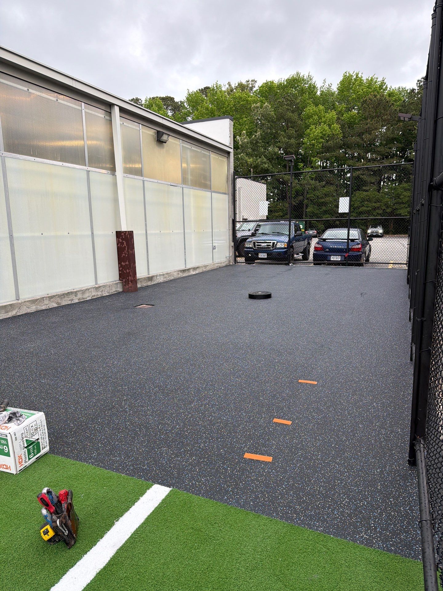 Red Mill OLF - Outdoor turf and rubber installation by Nova HomeWorks