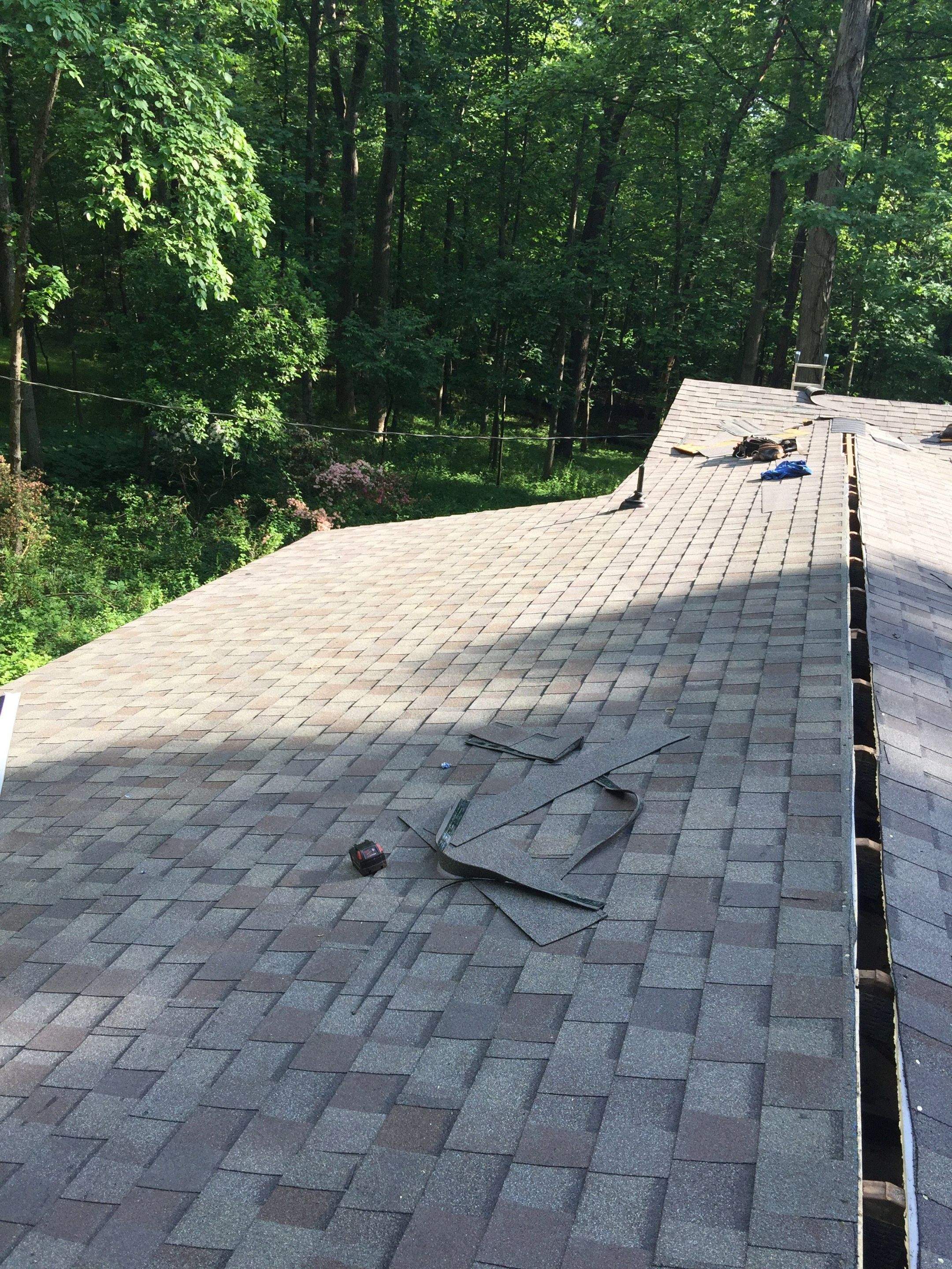 Residential Roofing Installation using CertainTeed Shingles by Alpha Design Services