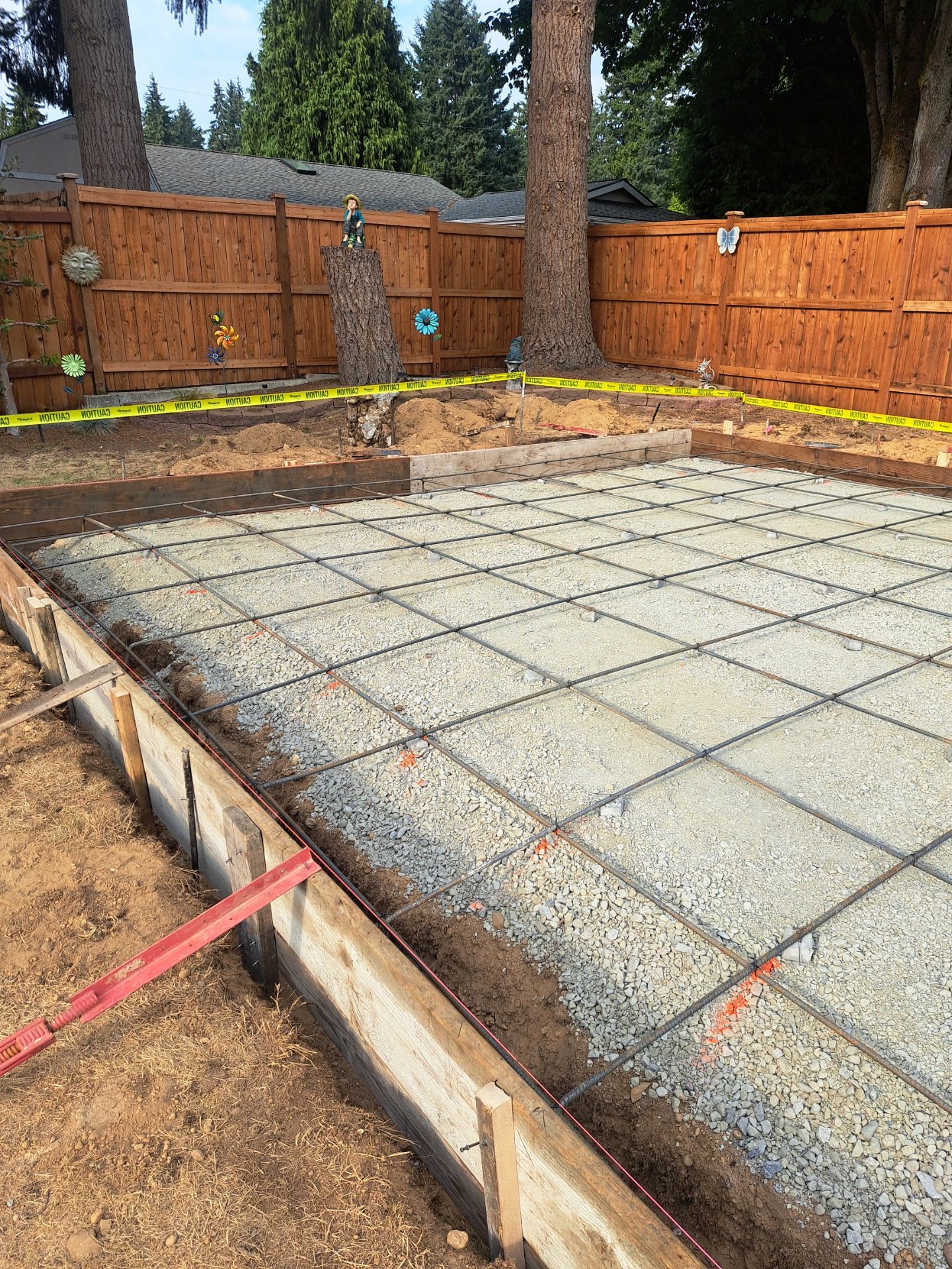 Backyard Concrete Slab Installation | Everett  by Jireh Asphalt & Concrete Inc 
