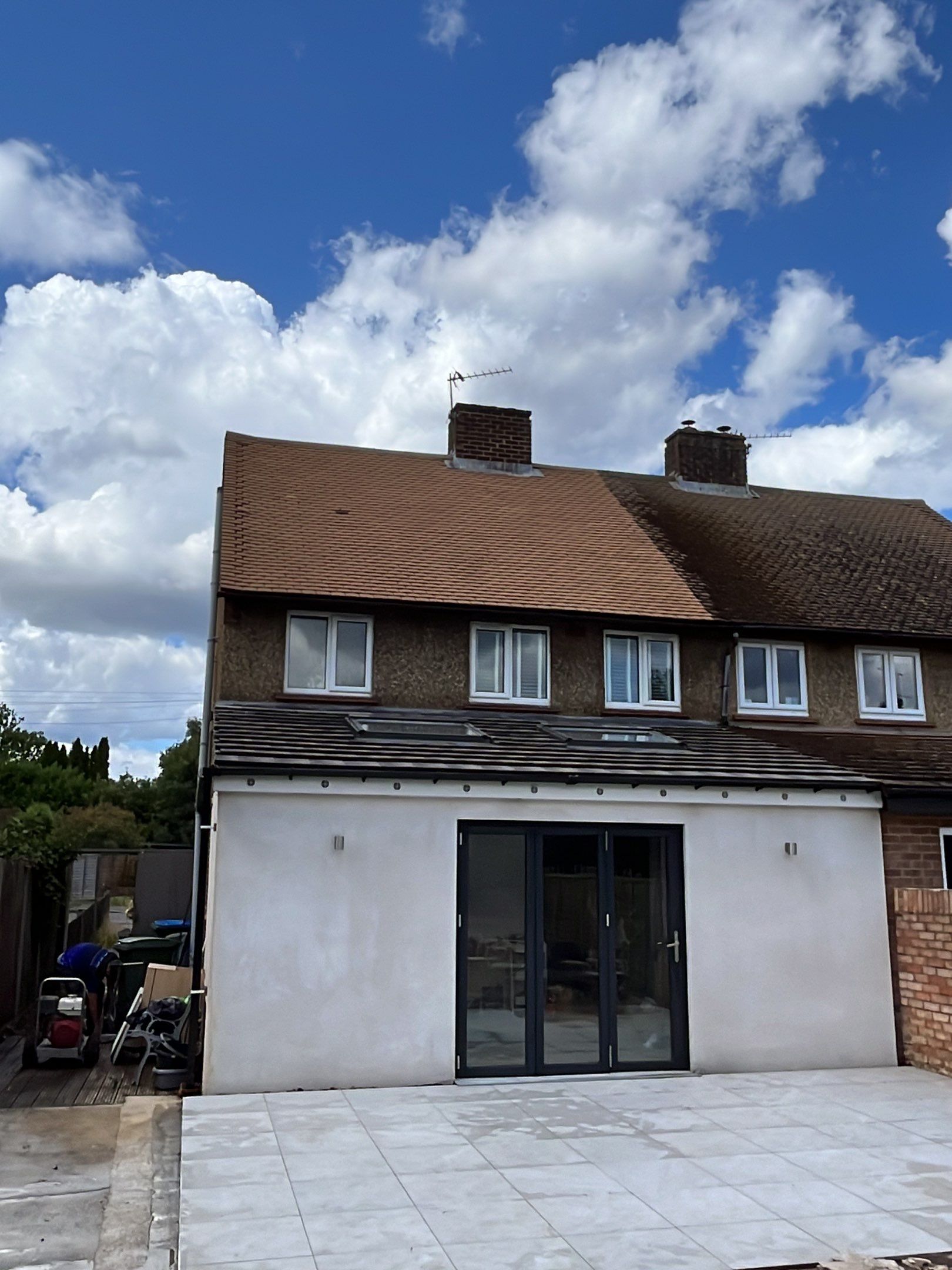 Roof Clean  - Moss Removal - Gutter Clean using Honda 15lpm Low Pressure Washing Machine by Ges Exterior Cleaning ltd