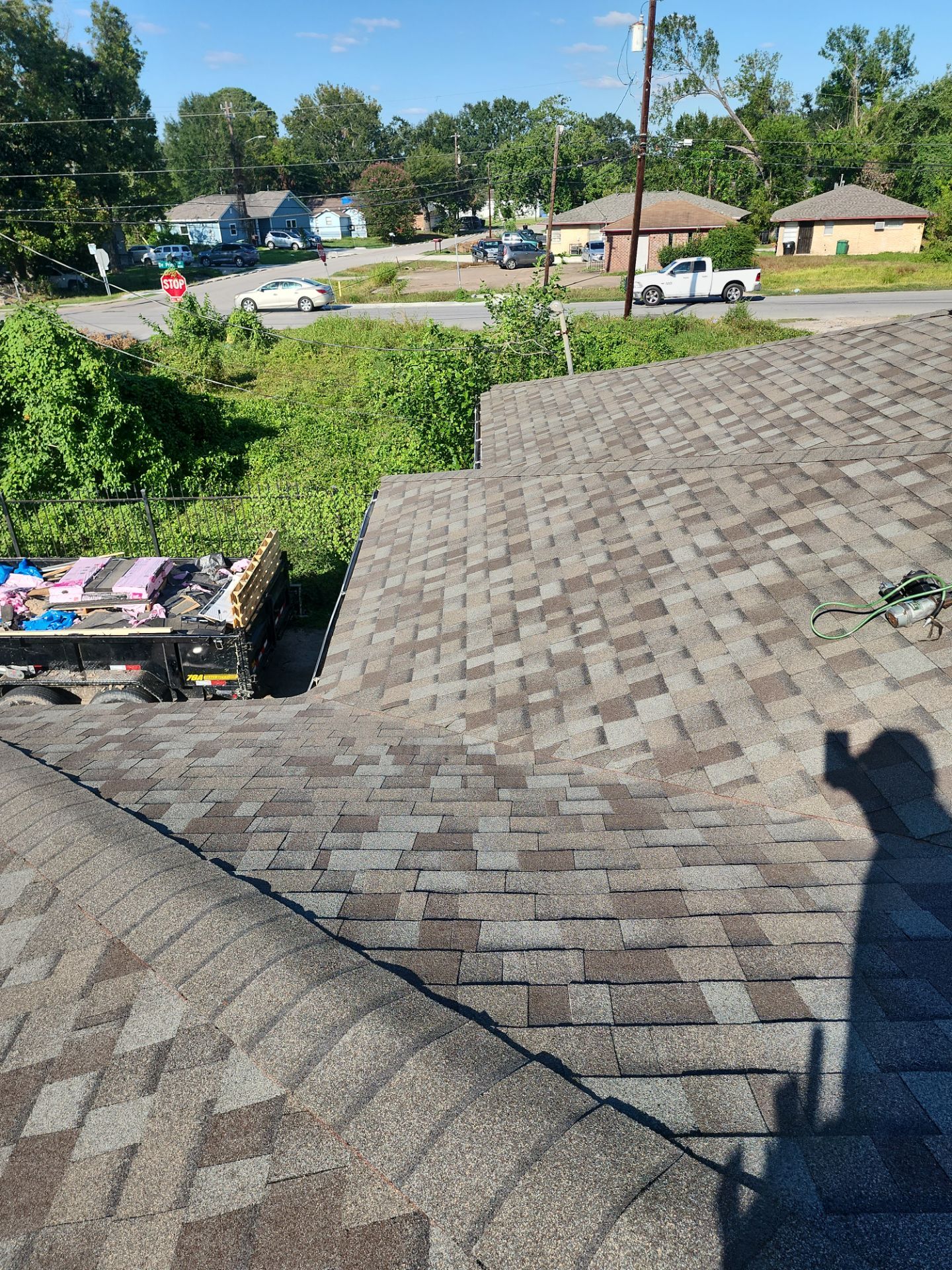Residential Roofing Installation using Owen's Corning Duration (Lifetime) Shingles by Roof Repair Company