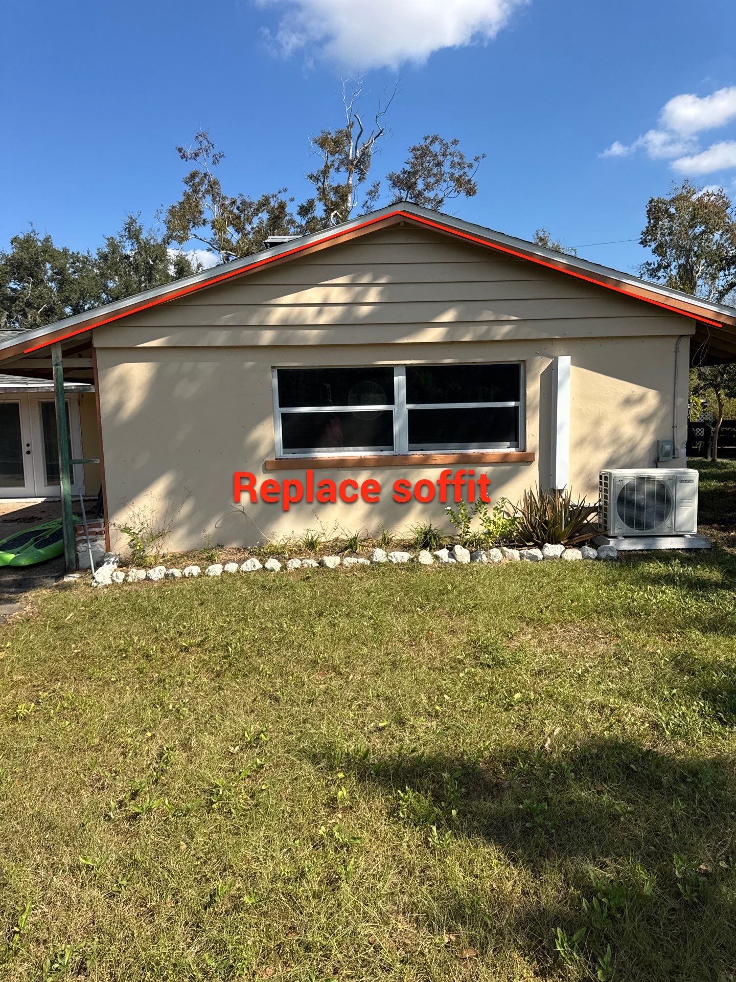 Soffit and Fascia Installation and Smooth Box Gutters and Downspouts in Sarasota FL by Gutter Professors