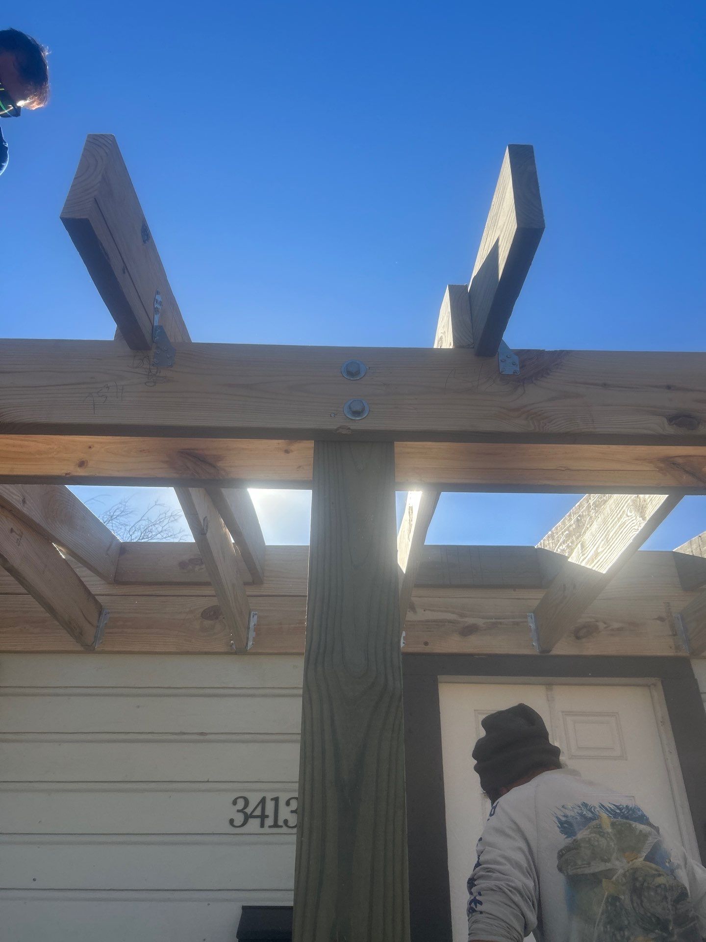 Over Engineered Patio by Bayfront Roofing and Construction