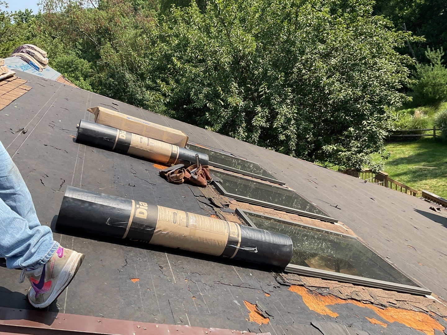 New Shingle Roof, New Skylights, New Windows, Repair T-1 11 panels by Alpha Design Services