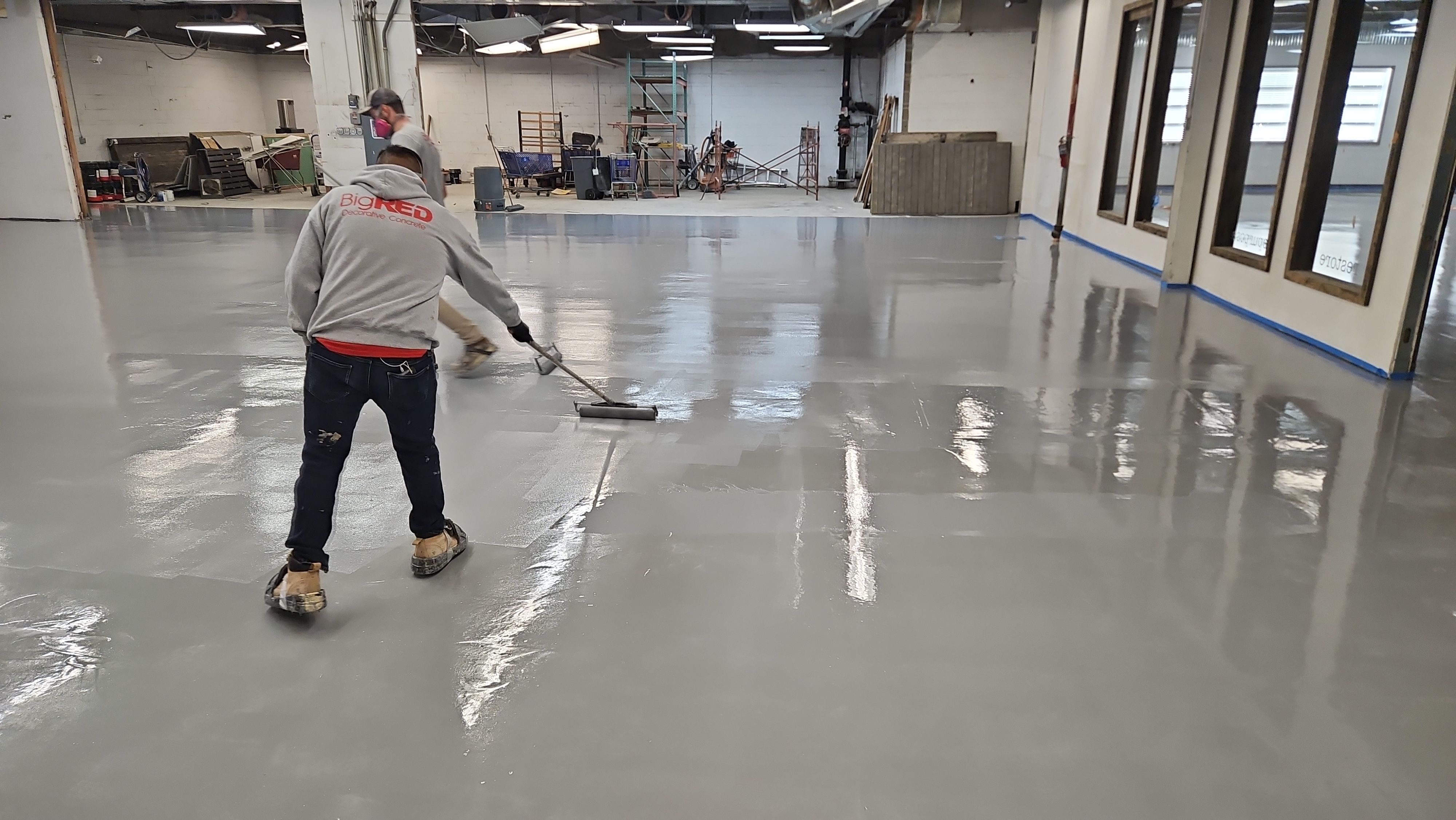 KC, MO -- Kansas City Woodworkers' Guild by Big Red Decorative Concrete, LLC