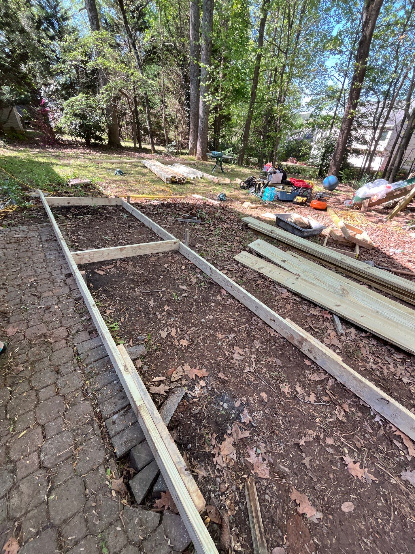 Wood Deck Build in Acworth, GA by Nelson Exteriors 