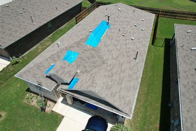 Austin Roofing Replacement with Sheathing Repair and Interior Restoration