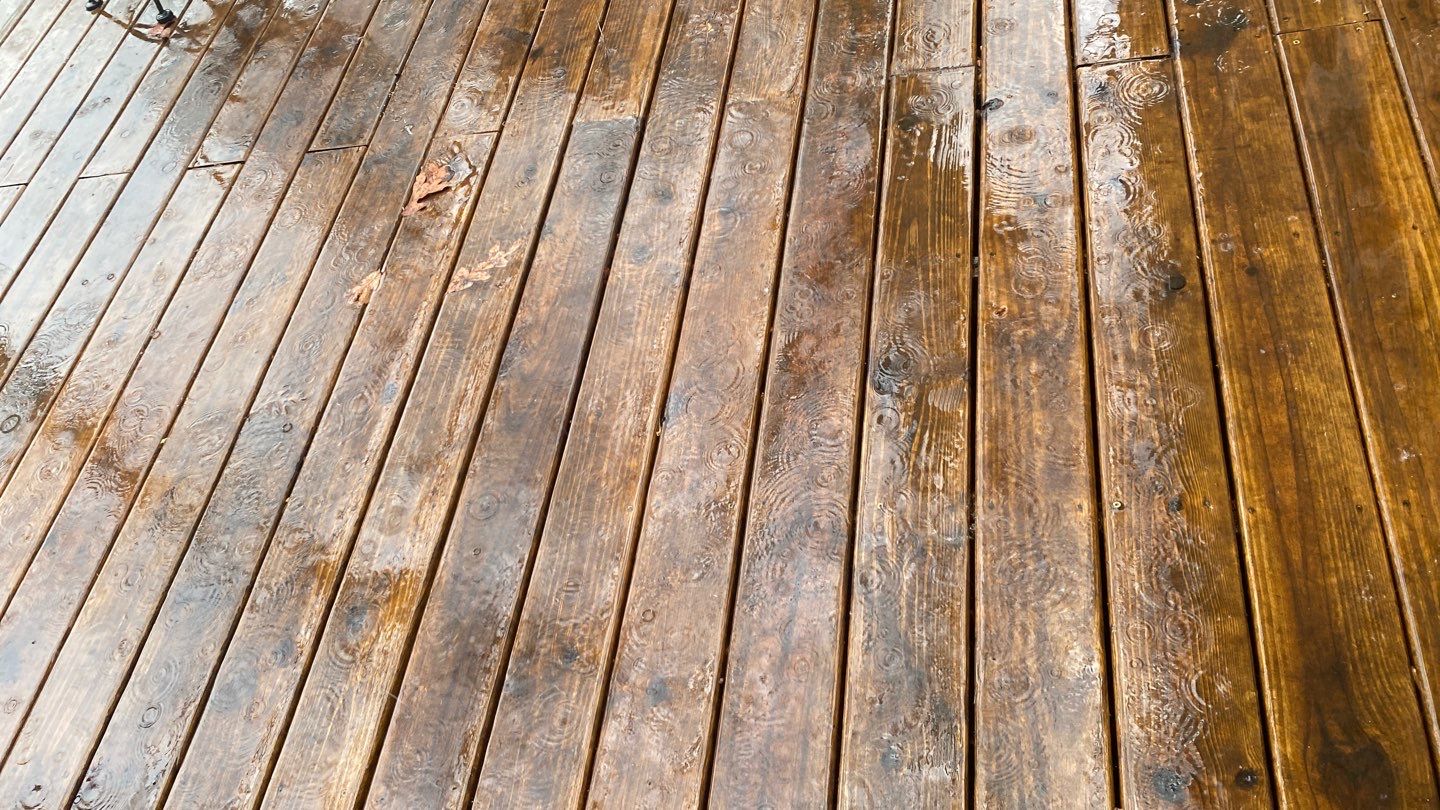 Weathered Deck using AcryFin by DuraSeal