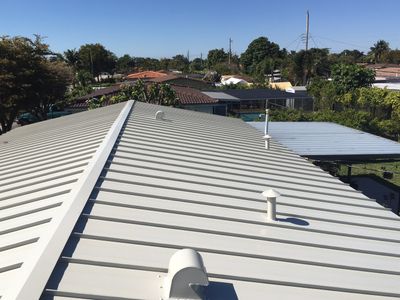 Metal Roof - Galvalume - Almond