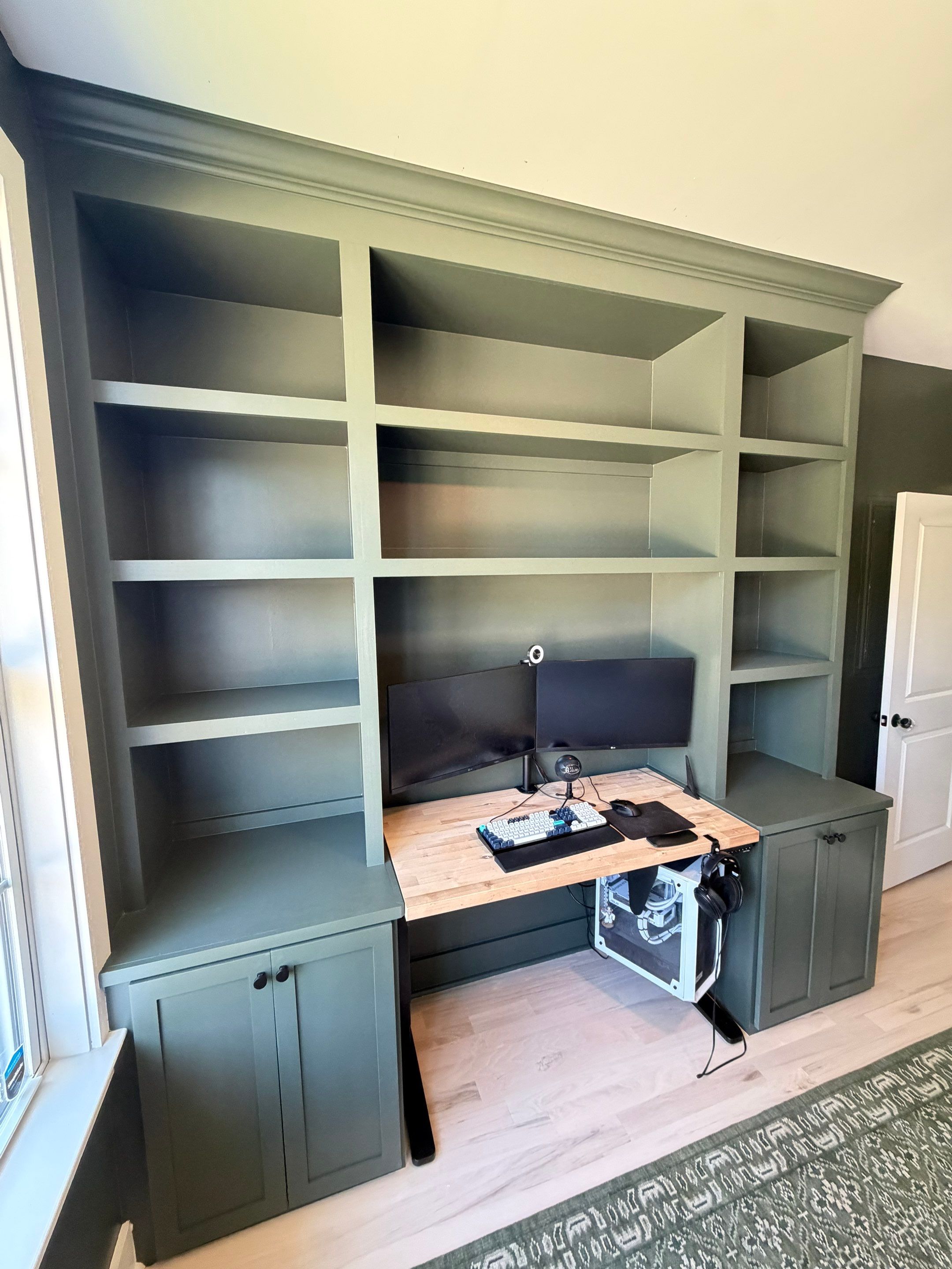 Custom Cabinets + Painting in Nashville by Music City Improvements