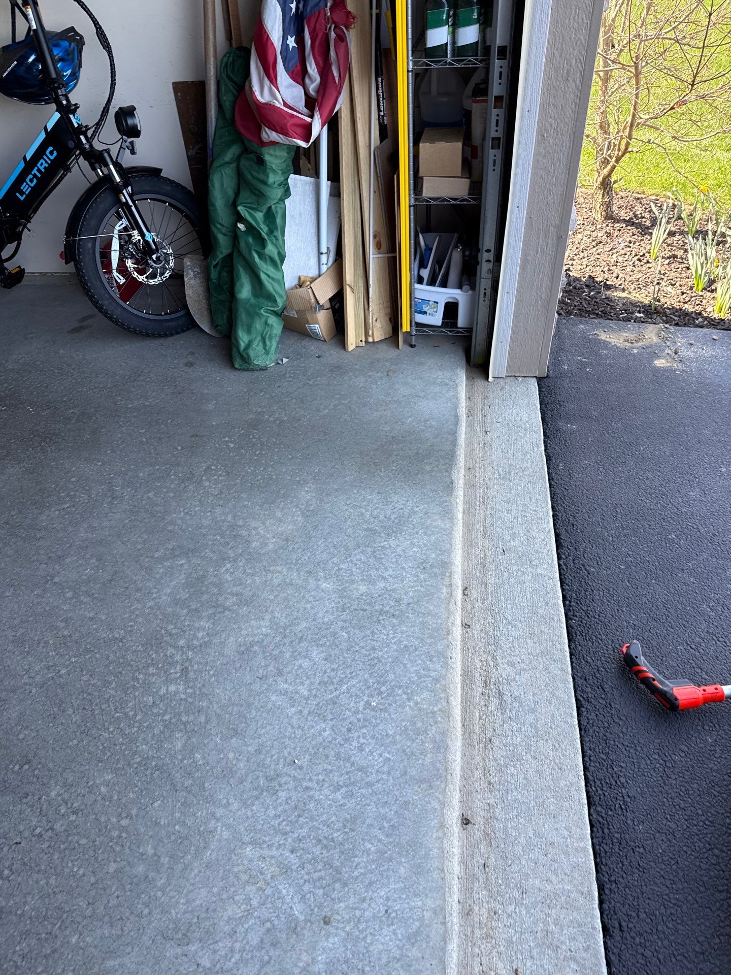 Porch + Walkway + Garage Project in Renfrew by Floors in a Day, Inc
