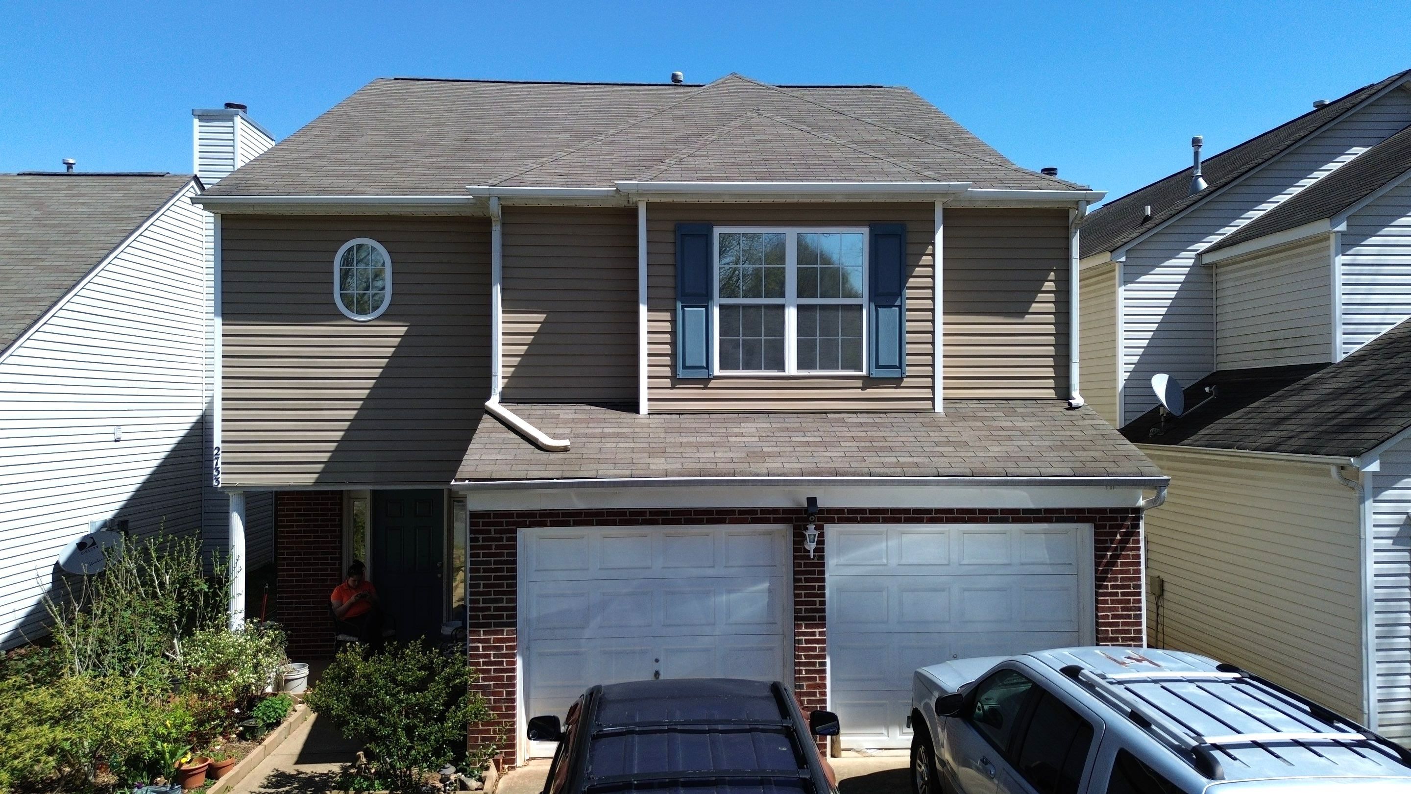 Roof replacement by hail and wind damage by Just Brilliant Restoration JBR