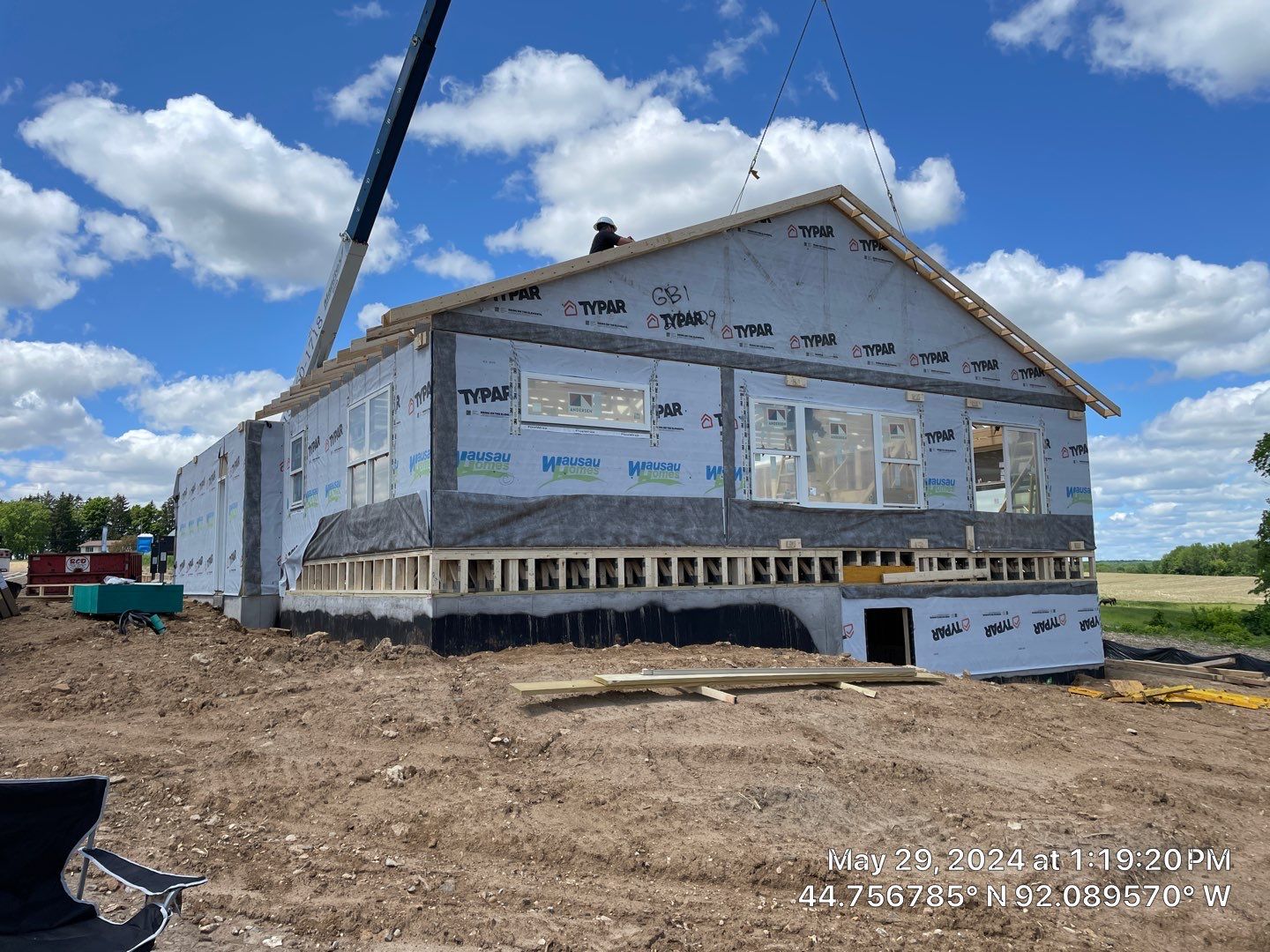 Elmwood, WI Build by Bauer Estates LLC